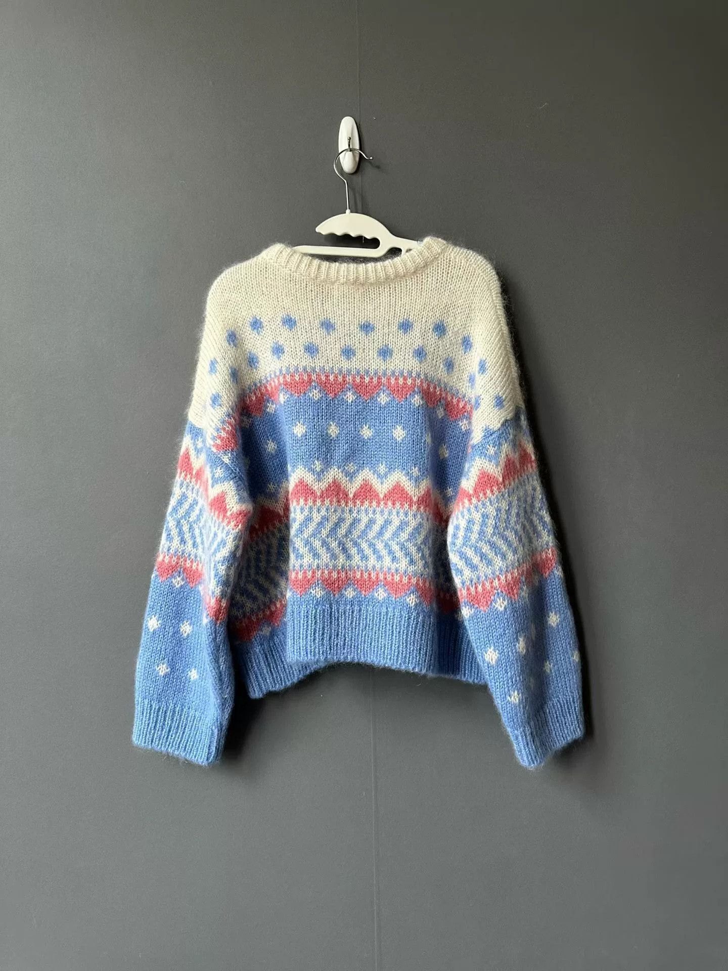 Celine Celine Triomphe Mohair Sweater Size S / US 4 / IT 40 - 2 Thumbnail