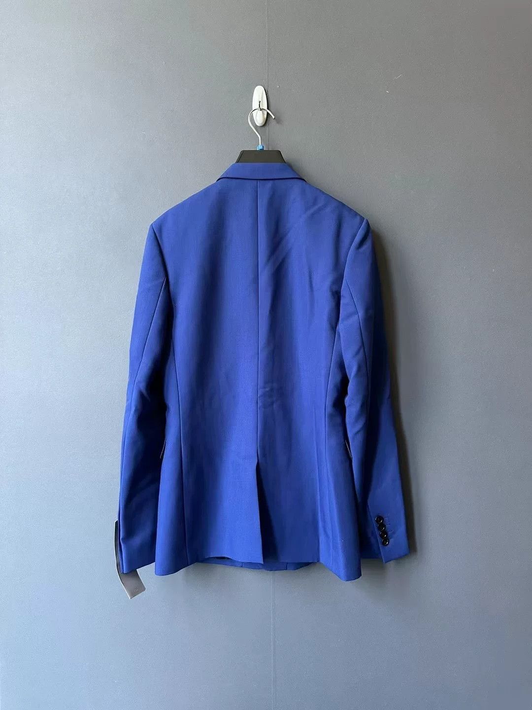 Dior Dior Blue Slogan Suit Jacket Size US M / EU 48-50 / 2 - 2 Thumbnail