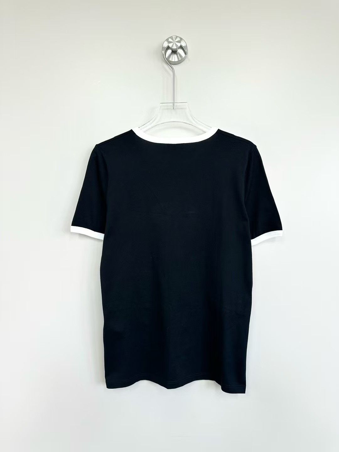 Celine Celine Black Logo Short-Sleeve T-Shirt Size S / US 4 / IT 40 - 2 Thumbnail