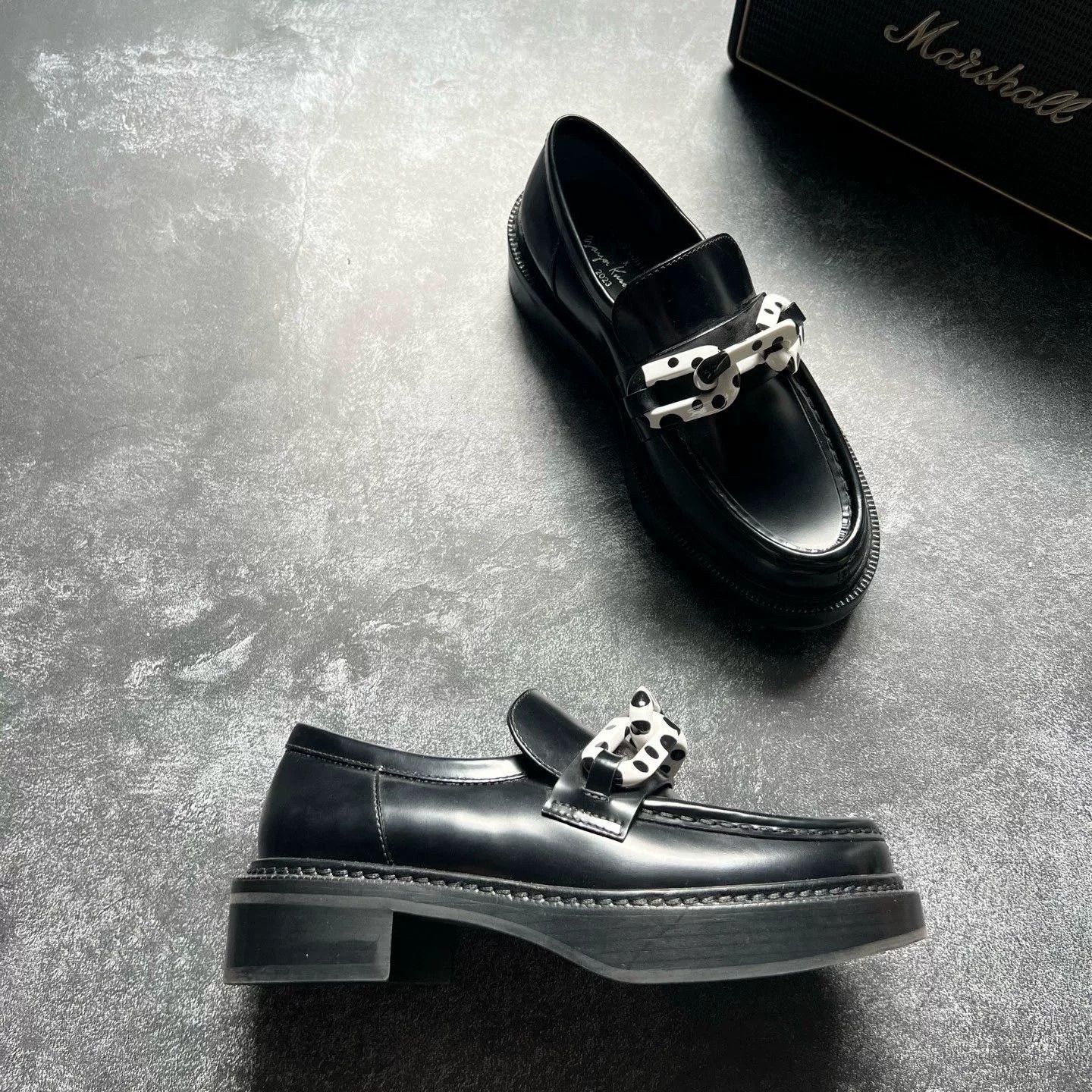 Louis Vuitton Louis Vuitton Kusama Chain Loafers Size 35 Size US 4 / IT 34 - 5 Thumbnail