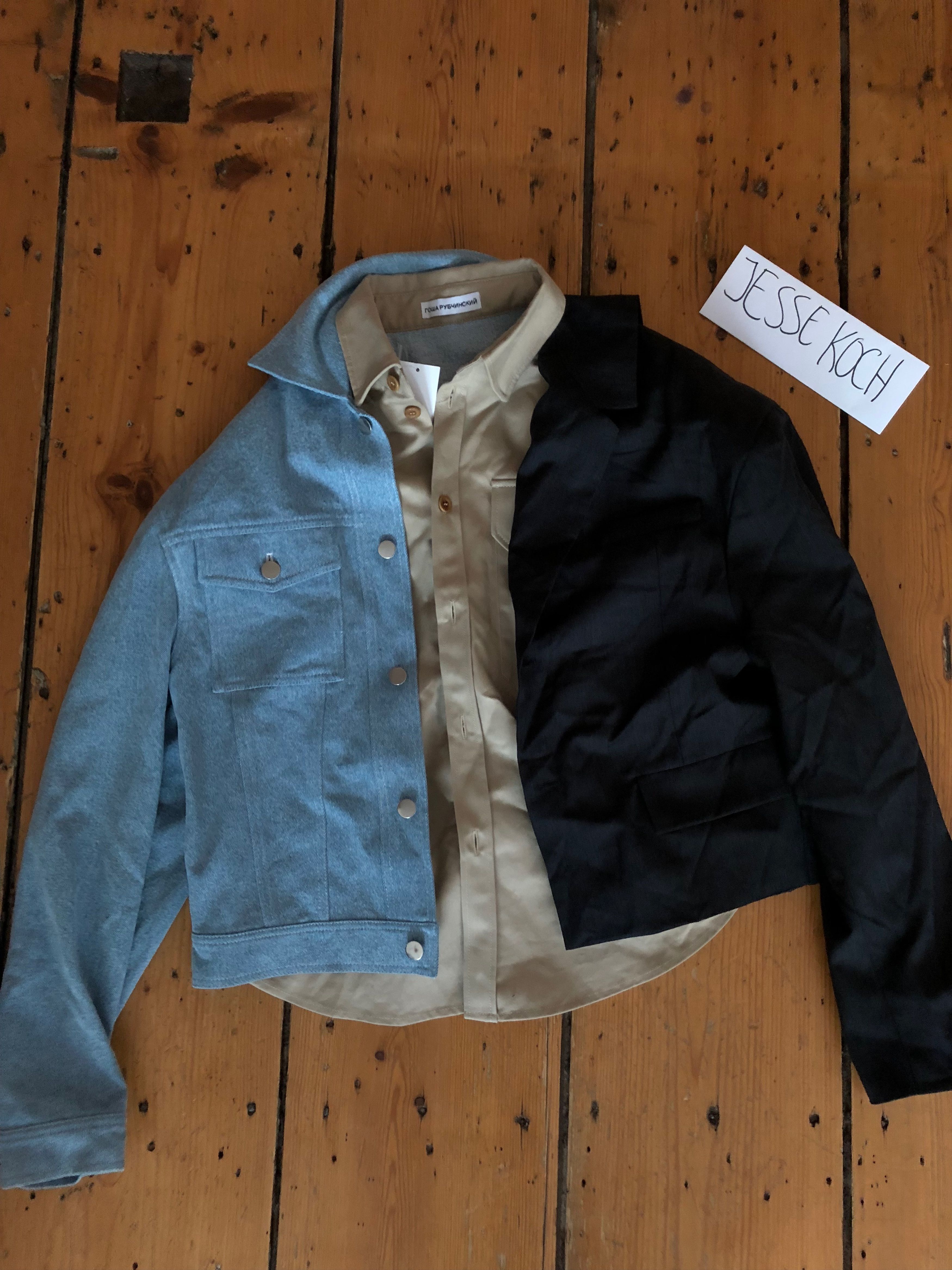 Gosha Rubchinskiy Gosha Rubchinskiy Hybrid Jacket Grailed