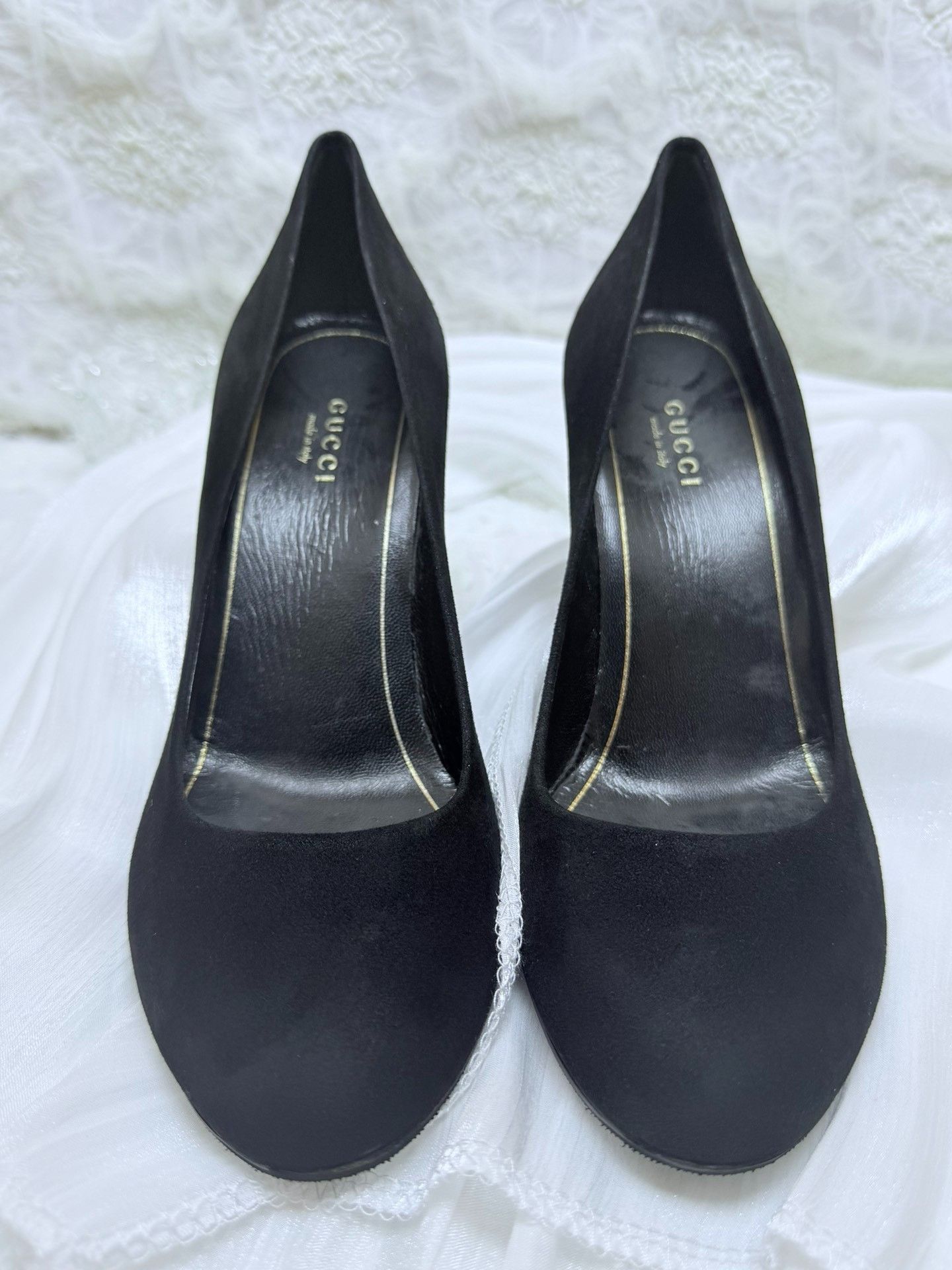 Gucci Gucci Black Lowtop Sneakers us_7 Women Size US 7 / IT 37 - 3 Thumbnail