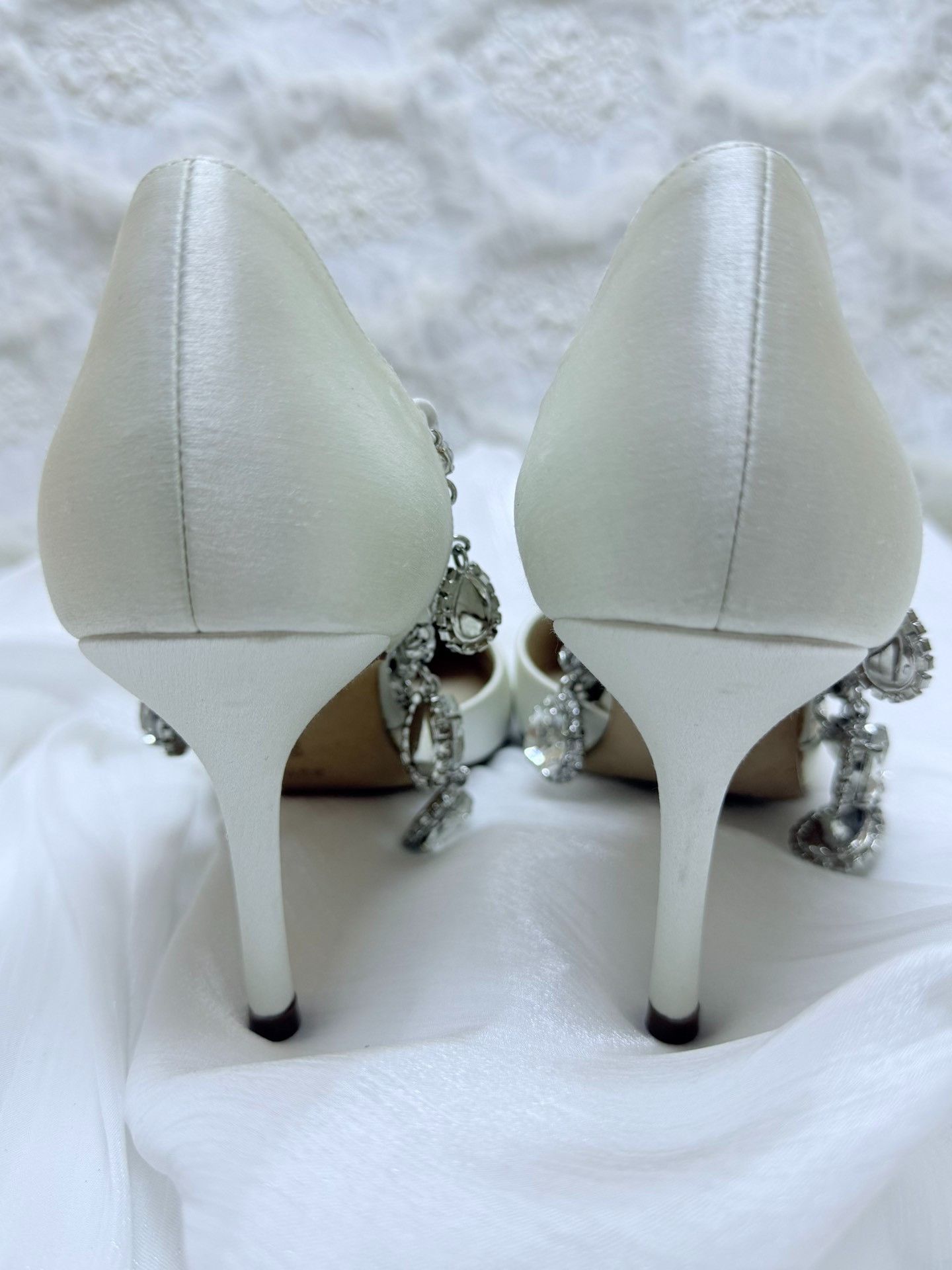 Manolo Blahnik Manolo Blahnik Limited White Lowtop Sneakers us_5-5 Women Size US 5.5 / IT 35.5 - 4 Thumbnail