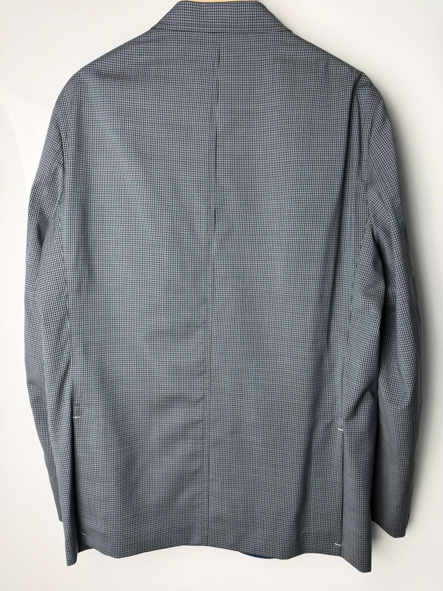 Valentino Valentino Formal Plaid Gray Suit 40r Men Size 40R - 2 Thumbnail