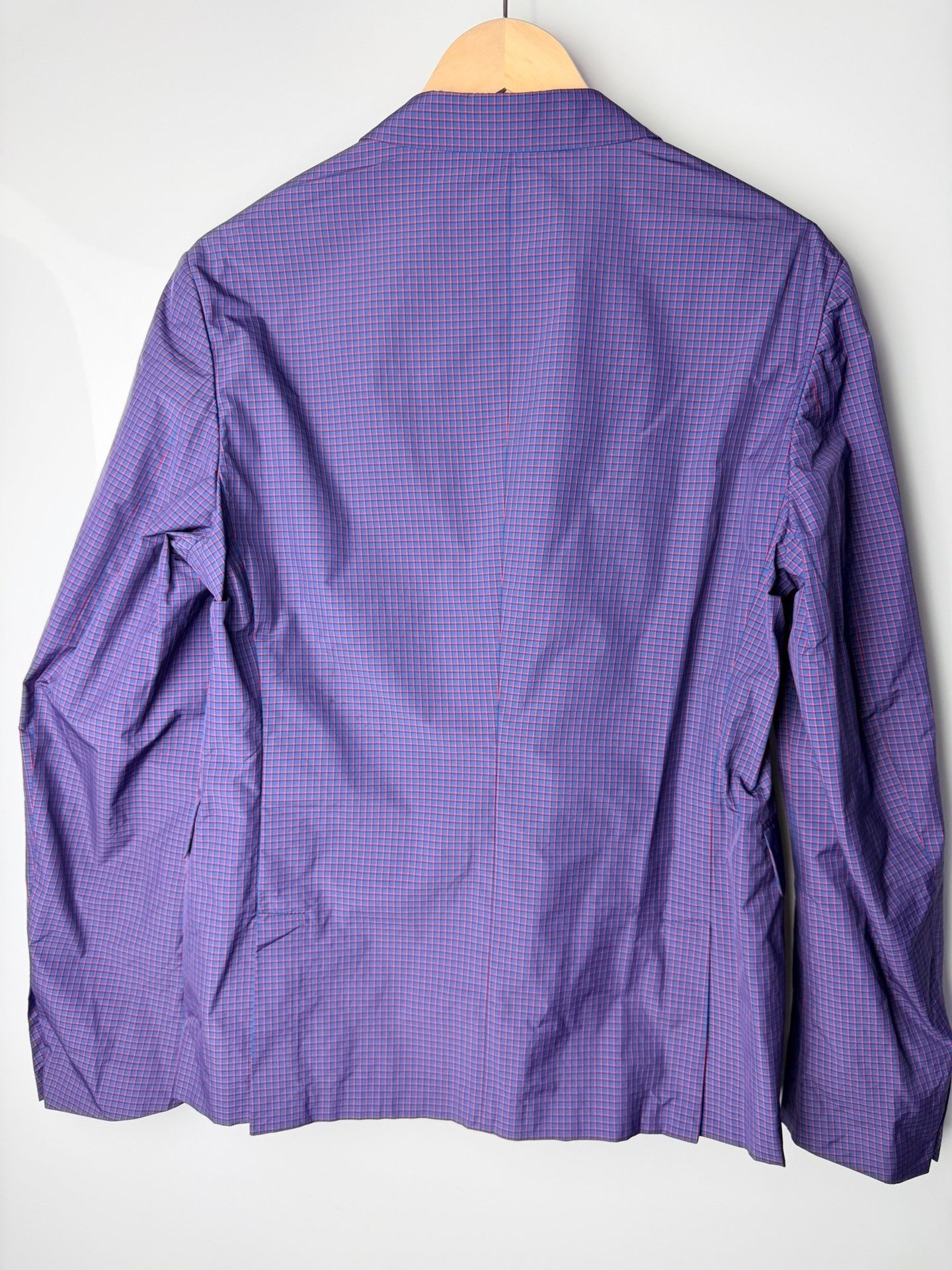 Prada Prada Plaid Purple Suit 40r Men Size 40R - 2 Thumbnail