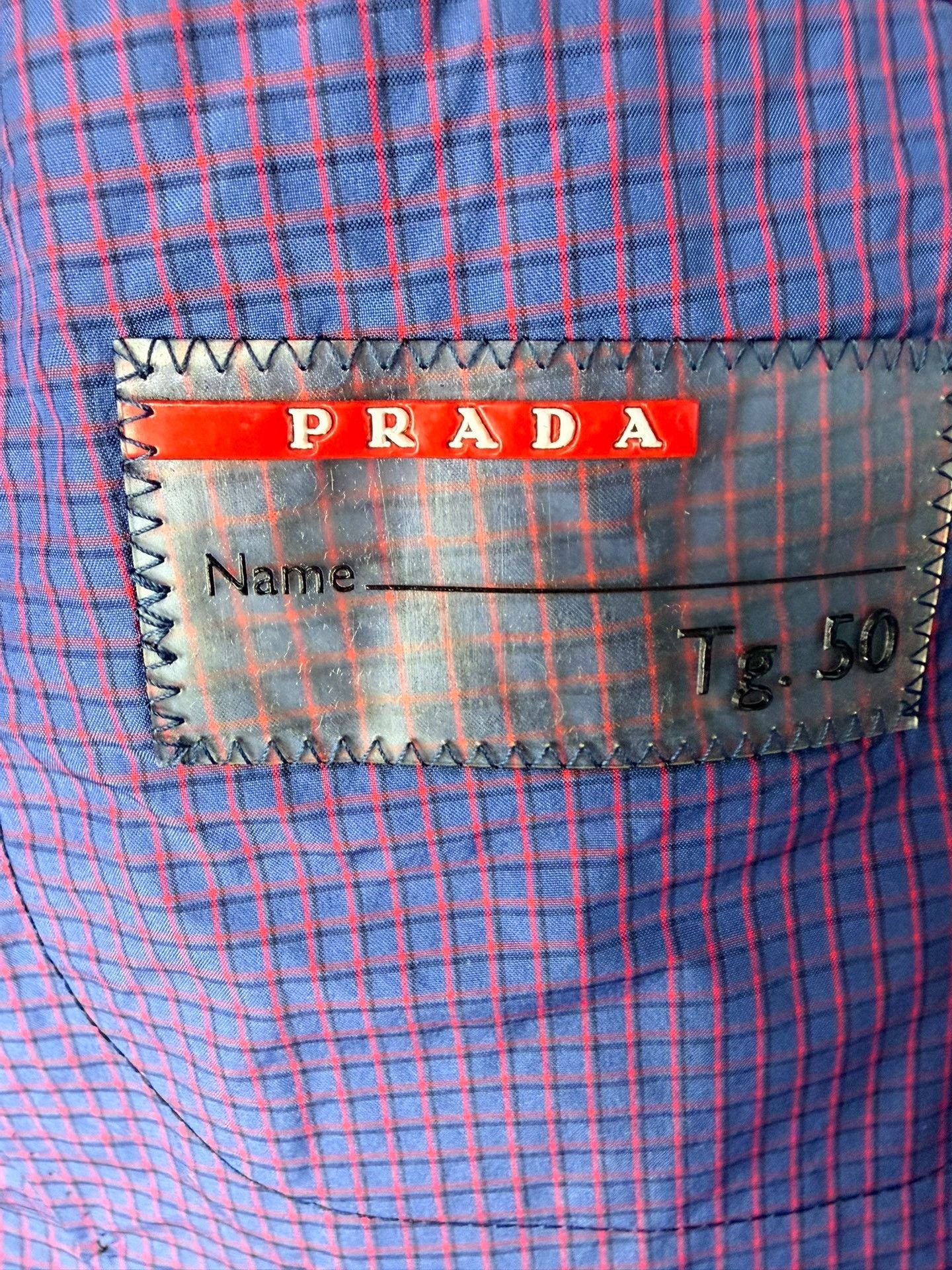 Prada Prada Plaid Purple Suit 40r Men Size 40R - 3 Thumbnail