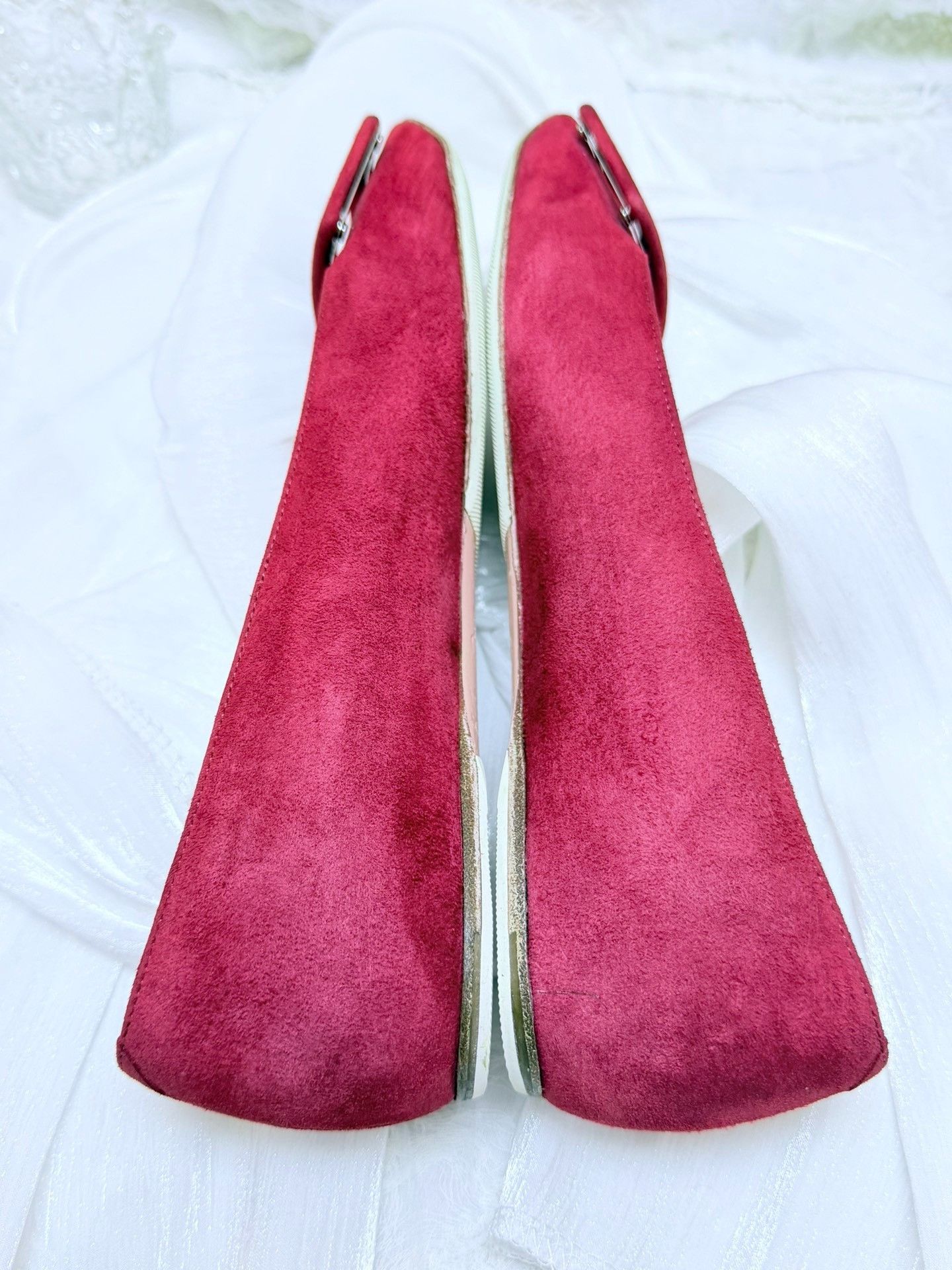 Roger Vivier Roger Vivier Retro Red Lowtop Sneakers us_5-5 Women Size US 5.5 / IT 35.5 - 5 Thumbnail