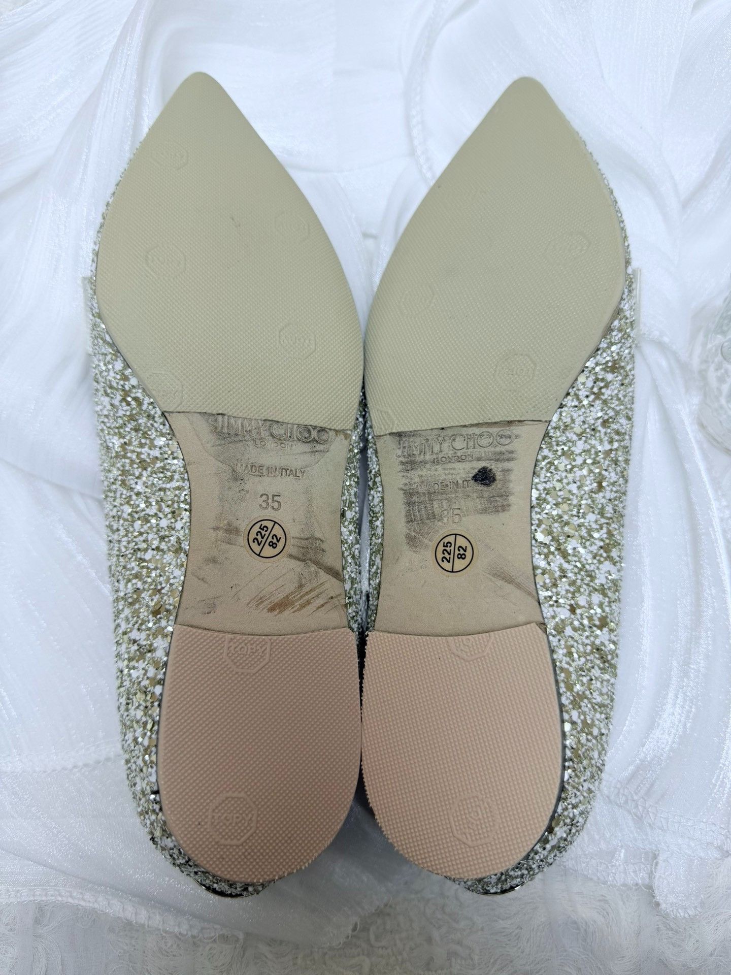 Jimmy Choo Jimmy Choo Gold Lowtop Sneakers us_5 Women Size US 5 / IT 35 - 6 Thumbnail