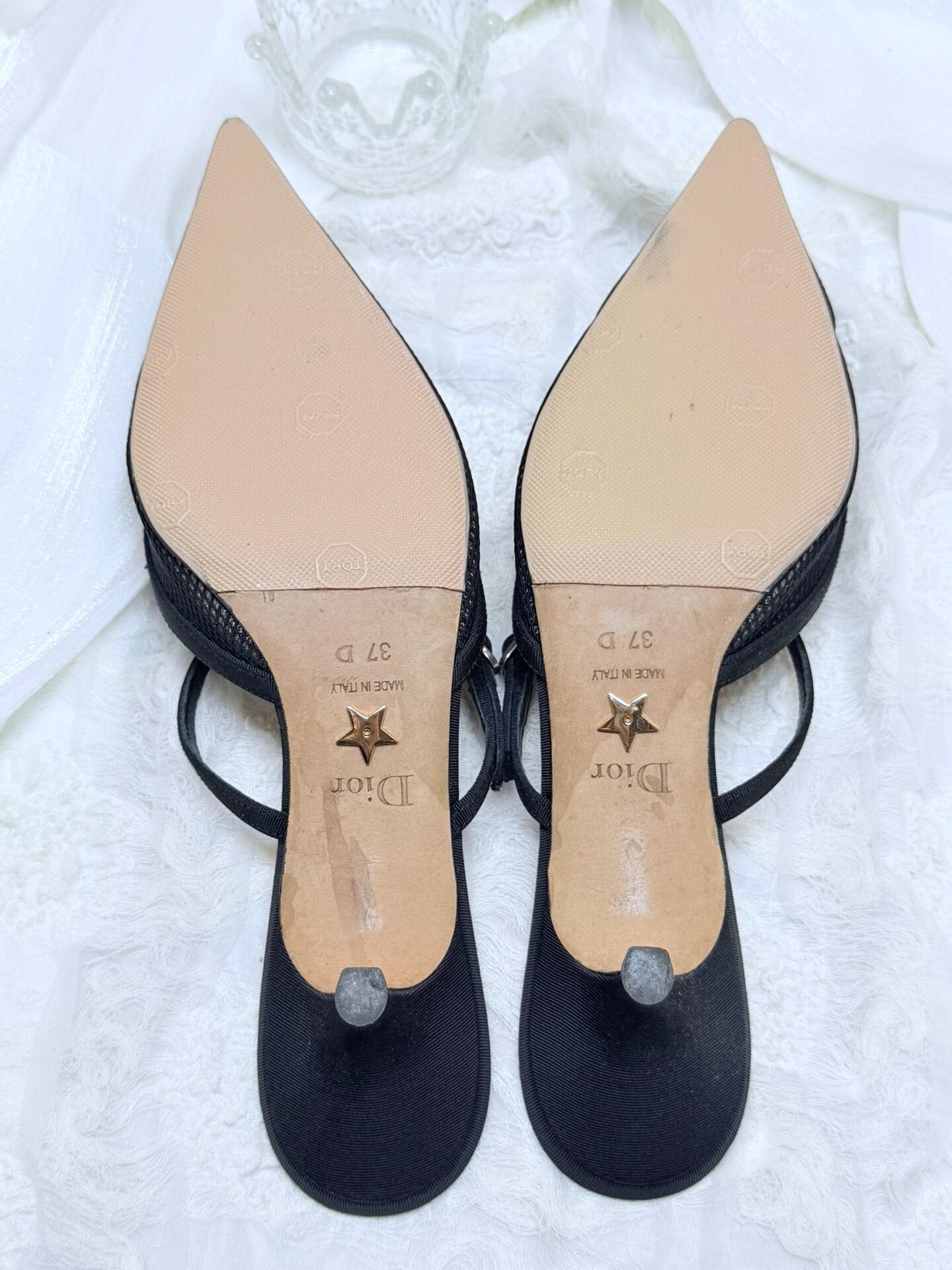 Dior Dior Black Sandals us_7 Women Size US 7 / IT 37 - 5 Thumbnail