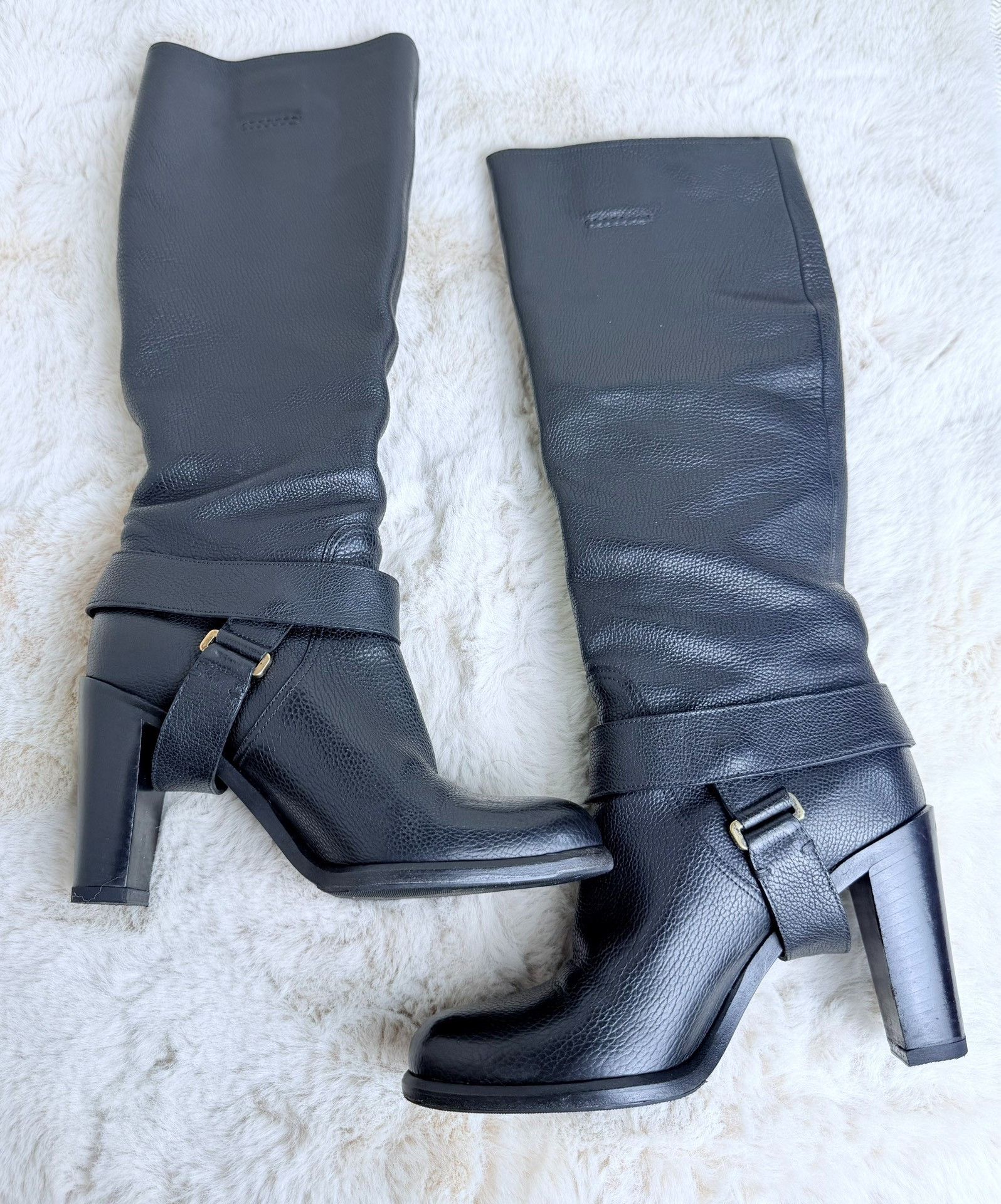 Dior Dior Leather Gold Boots us_6-5 Women Size US 6.5 / IT 36.5 - 2 Thumbnail