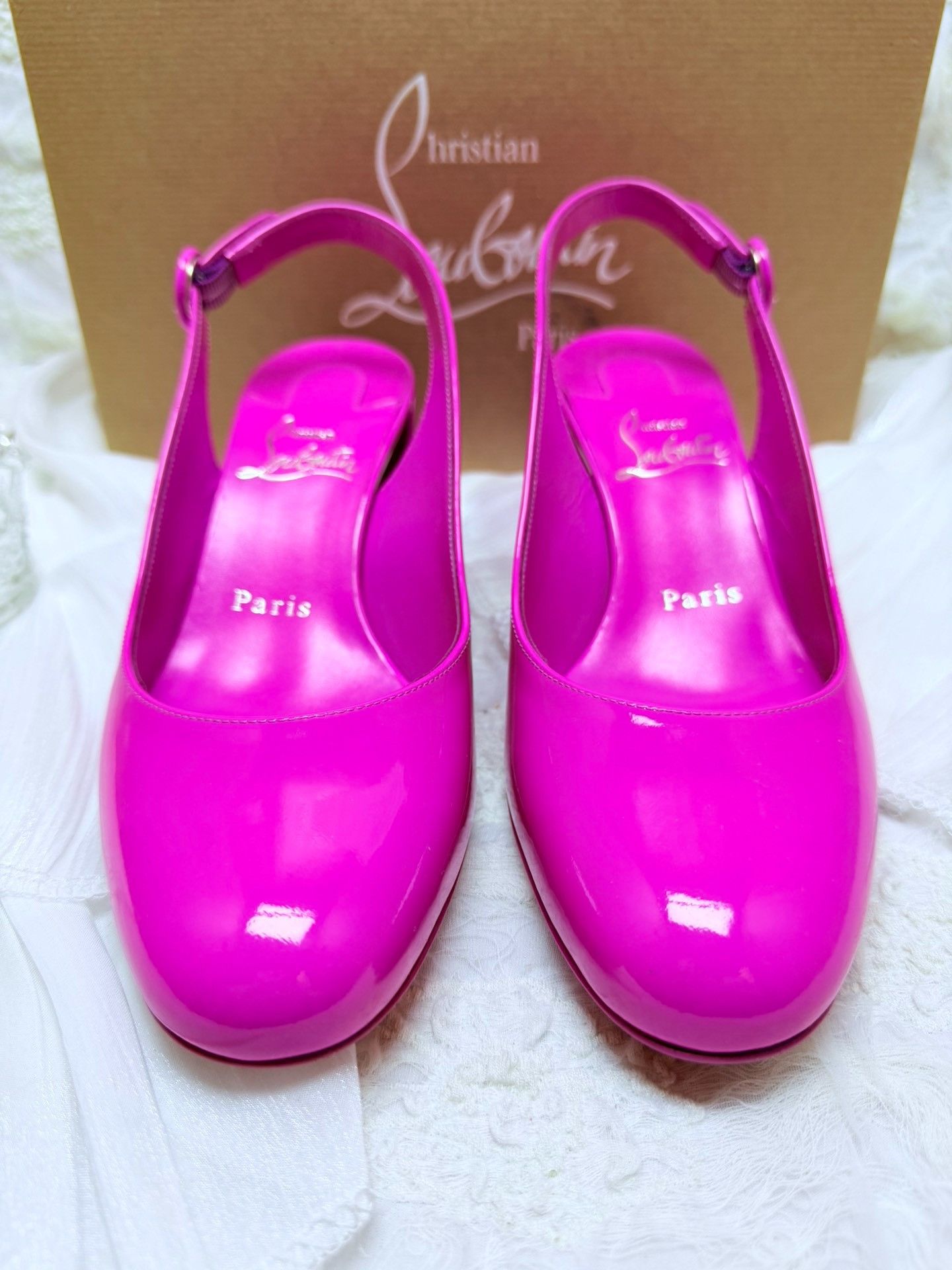 Christian Louboutin Christian Louboutin Patent Pink Lowtop Sneakers us_6 Women Size US 6 / IT 36 - 3 Thumbnail