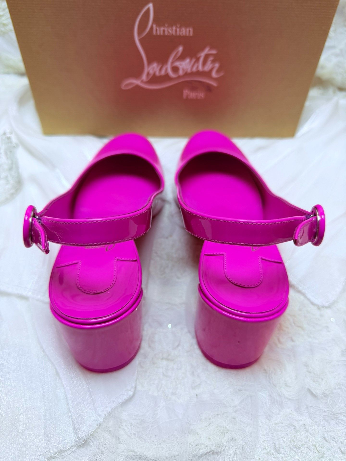 Christian Louboutin Christian Louboutin Patent Pink Lowtop Sneakers us_6 Women Size US 6 / IT 36 - 4 Thumbnail