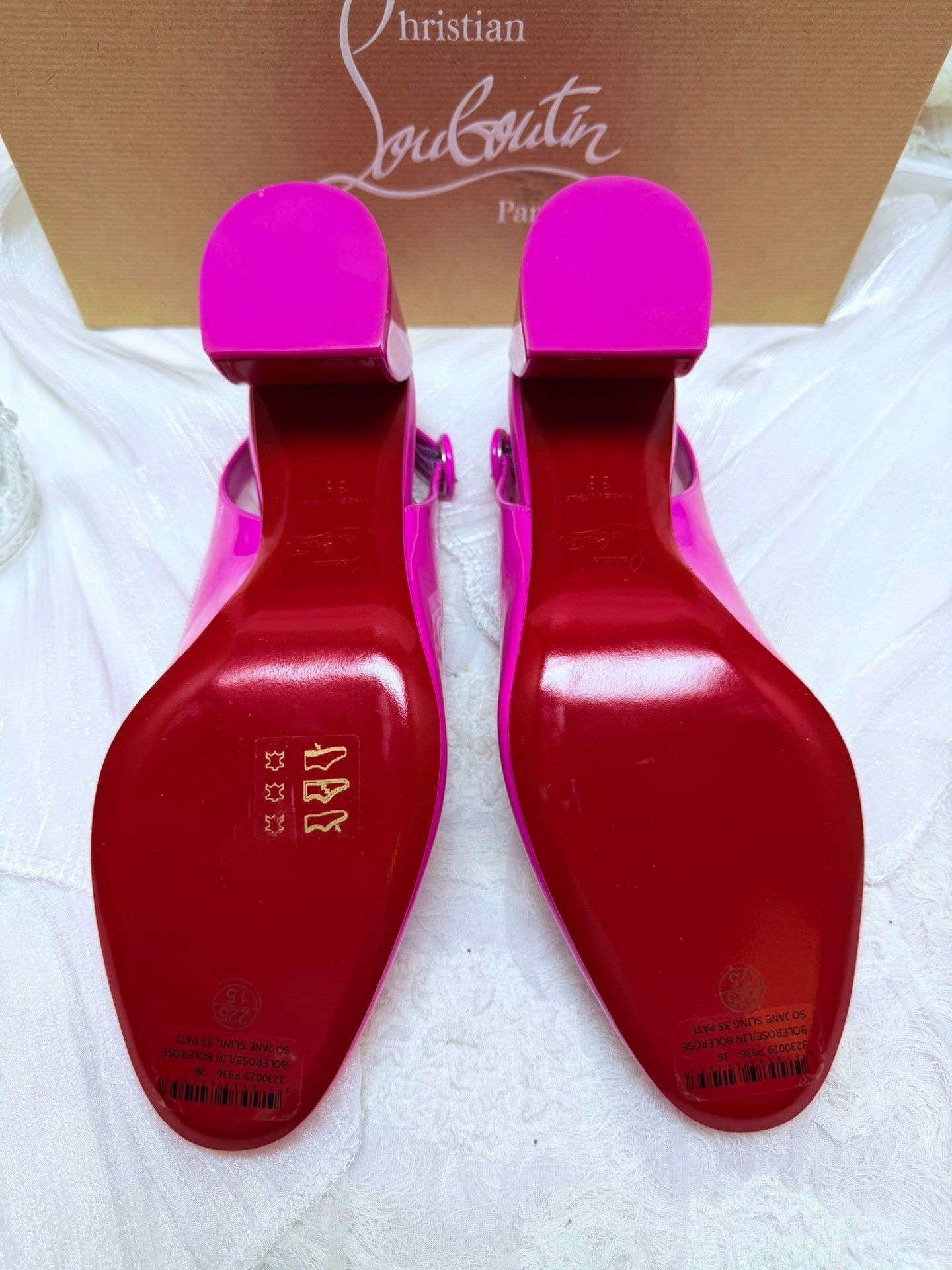 Christian Louboutin Christian Louboutin Patent Pink Lowtop Sneakers us_6 Women Size US 6 / IT 36 - 6 Thumbnail