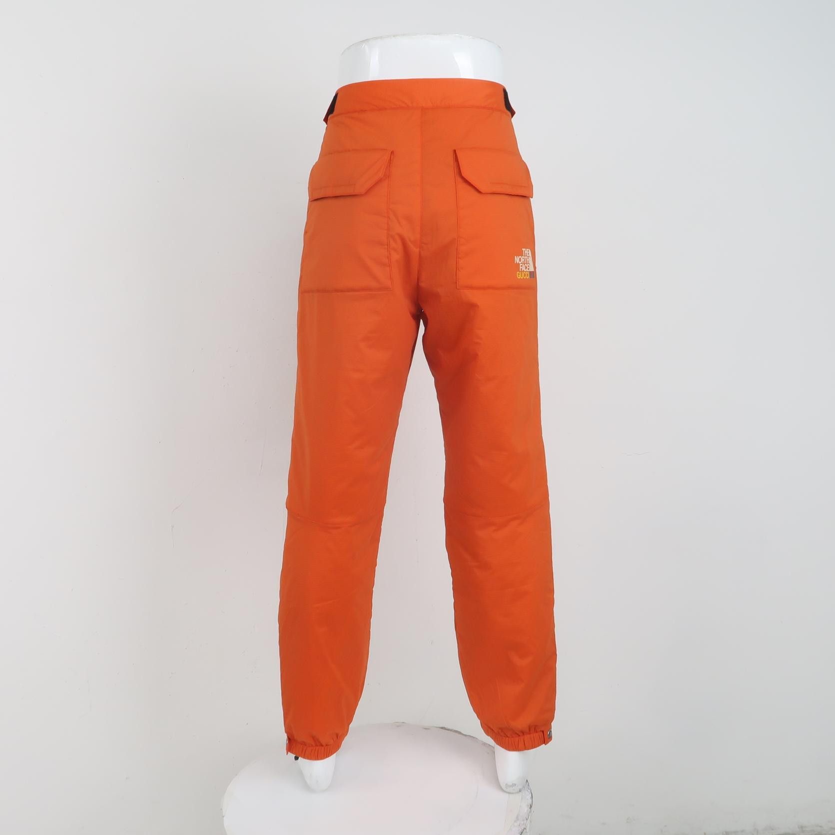Gucci × The North Face Gucci x TNF Orange Logo Casual Pants Size M Size US 32 / EU 48 - 2 Thumbnail