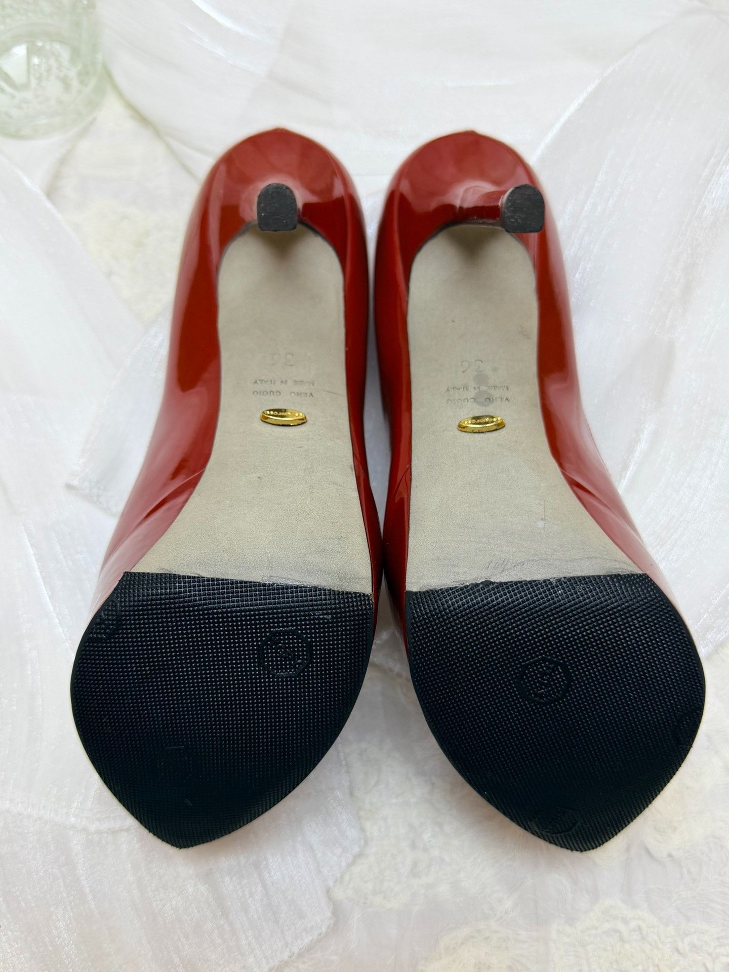 Sergio Rossi Sergio Rossi Waterproof Red Lowtop Sneakers us_6 Women Size US 6 / IT 36 - 6 Thumbnail