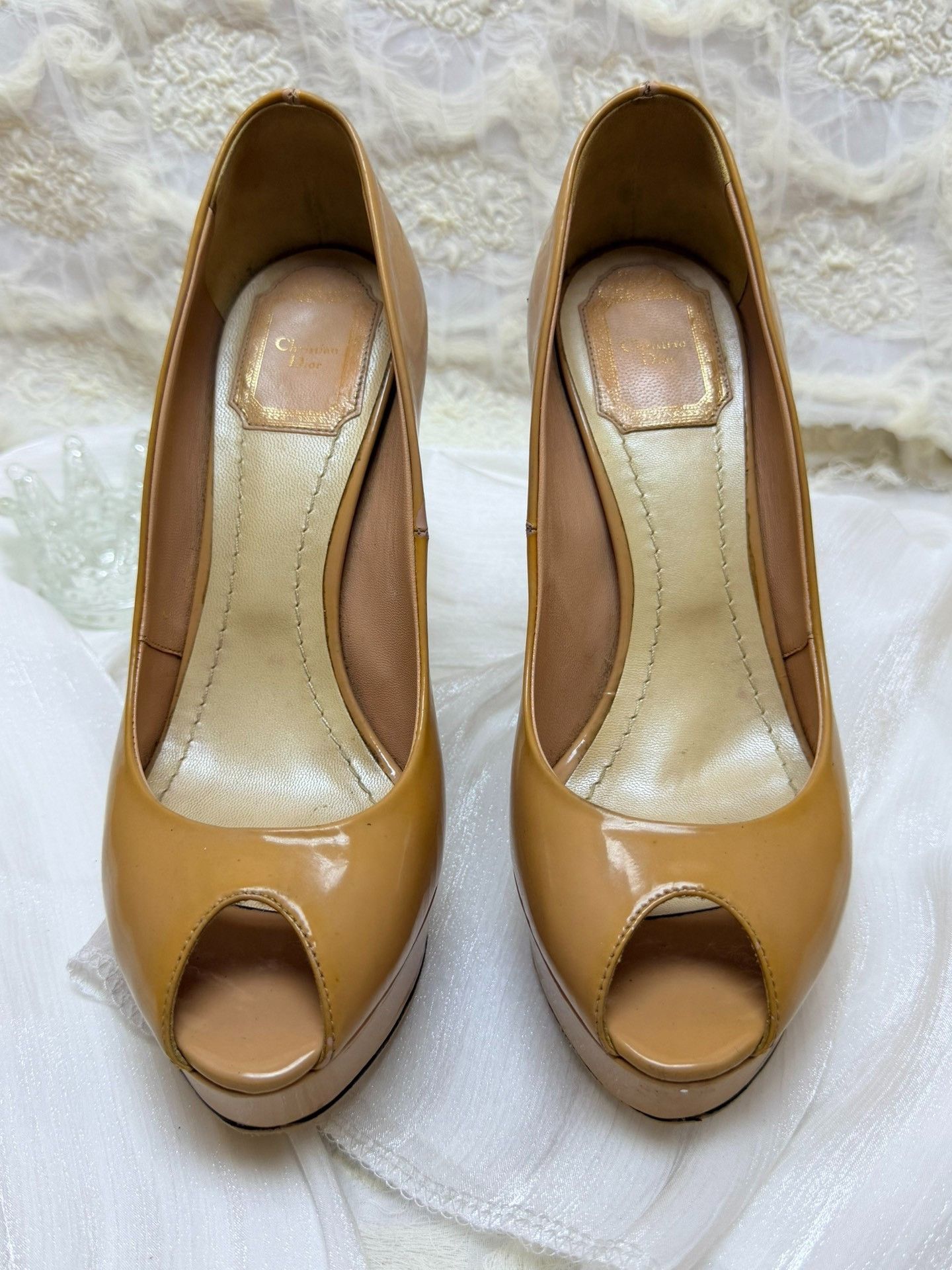 Dior Dior Patent Lowtop Sneakers us_7 Women Size US 7 / IT 37 - 3 Thumbnail