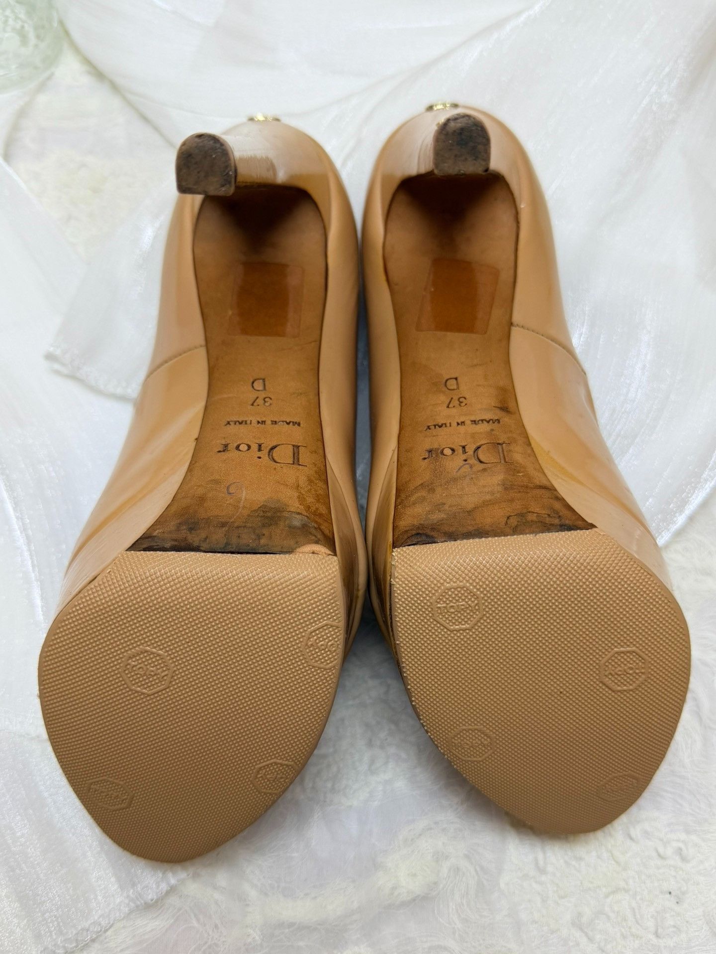 Dior Dior Patent Lowtop Sneakers us_7 Women Size US 7 / IT 37 - 6 Thumbnail