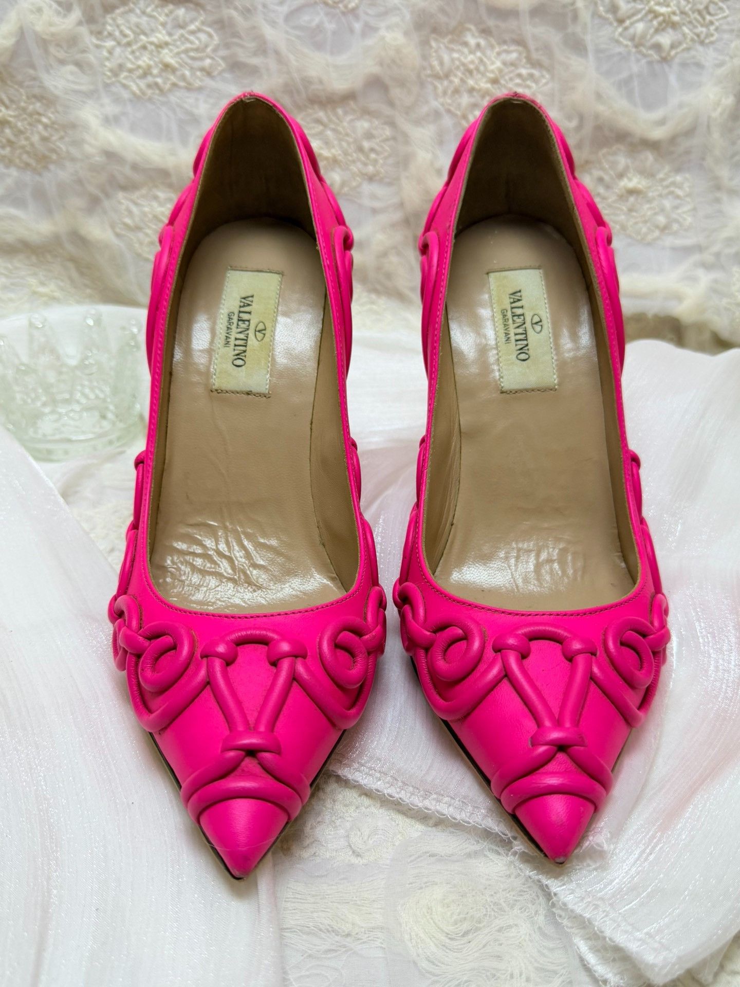 Valentino Valentino Pink Lowtop Sneakers us_6 Women Size US 6 / IT 36 - 3 Thumbnail