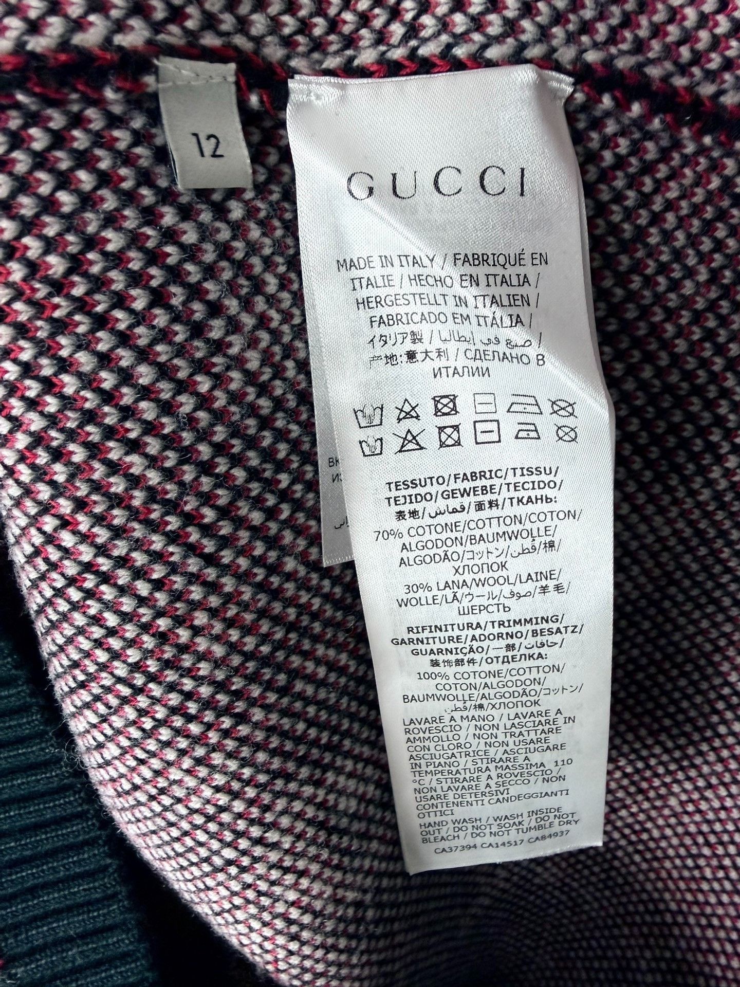 Gucci Gucci Knit Black Sweater us_12 Women Size XL / US 12-14 / IT 48-50 - 4 Thumbnail