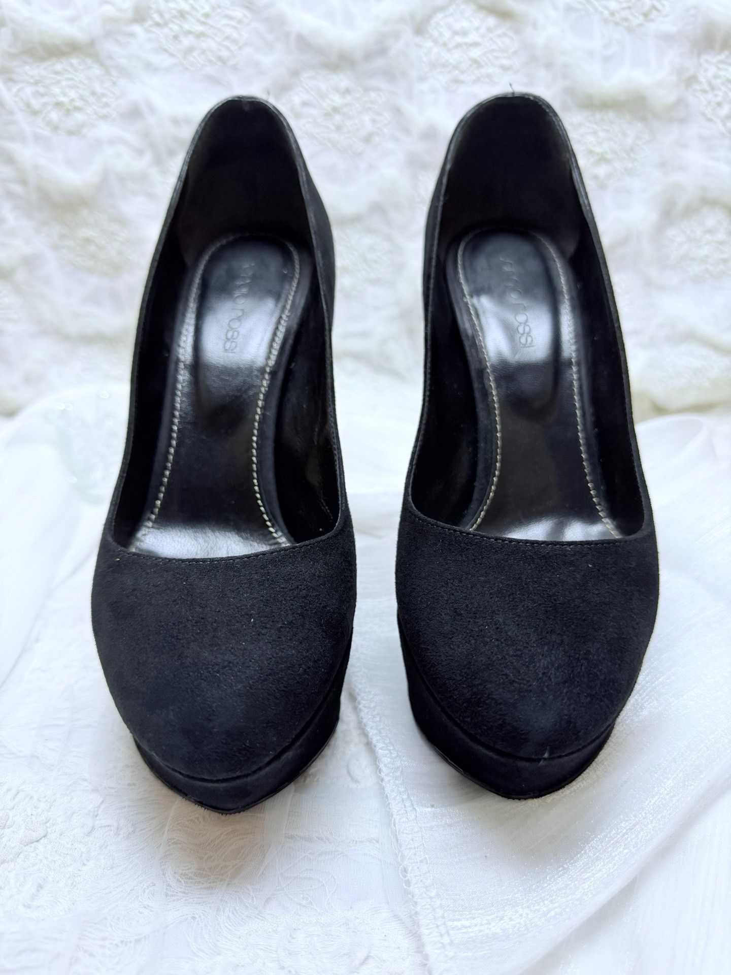 Sergio Rossi Sergio Rossi Waterproof Black Lowtop Sneakers us_6 Women Size US 6 / IT 36 - 3 Thumbnail