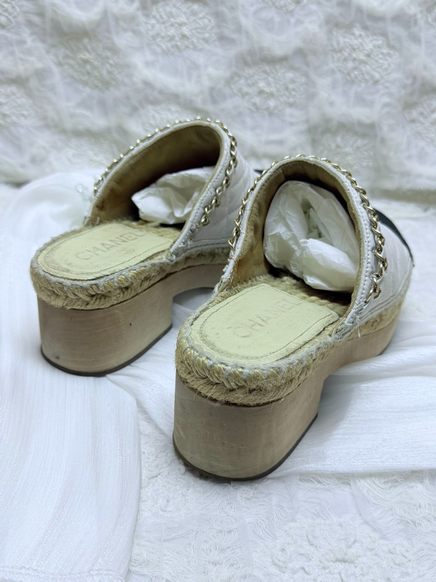 Chanel Chanel Quilted Multi Sandals us_7 Women Size US 7 / IT 37 - 4 Thumbnail