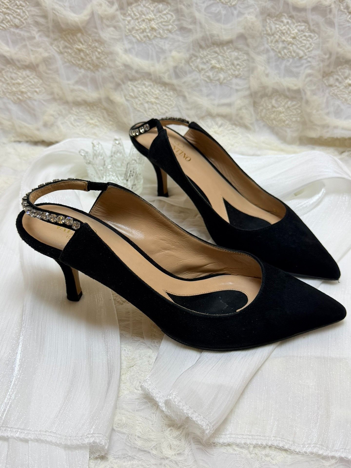 Valentino Valentino Black Lowtop Sneakers us_7 Women Size US 7 / IT 37 - 3 Thumbnail