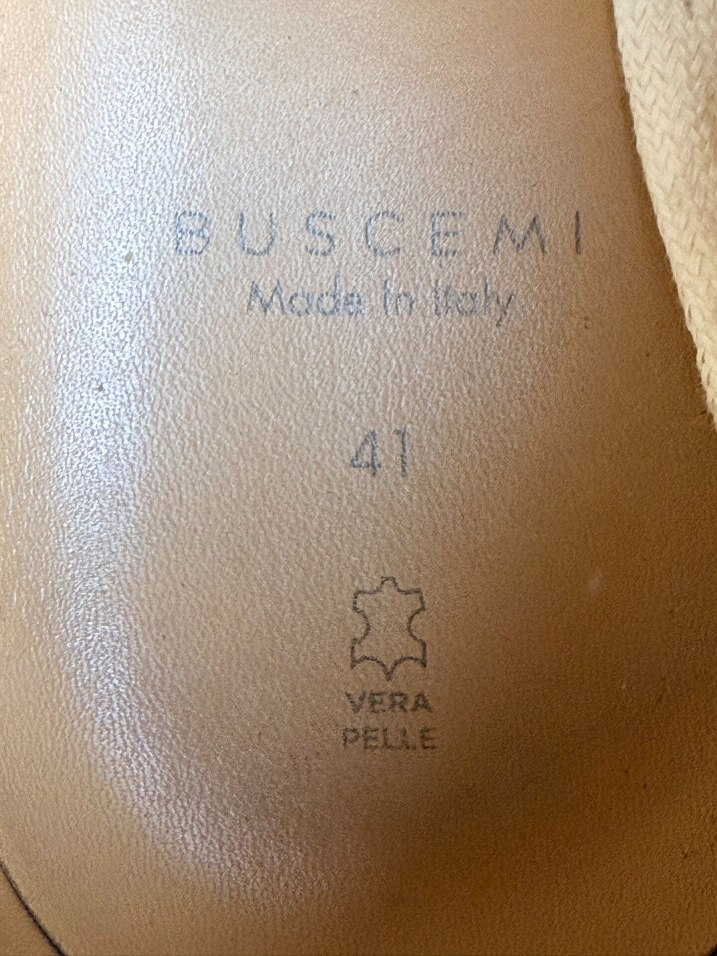 Buscemi Buscemi Leather White Hitop Sneakers 8 Men Size US 8 / EU 41 - 6 Thumbnail