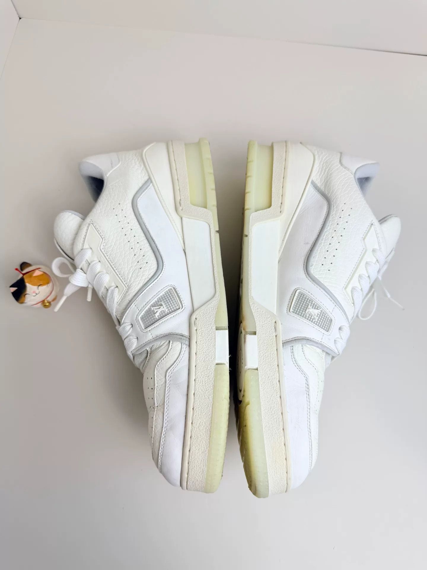 Louis Vuitton Louis Vuitton Training Yellow Lowtop Sneakers 9.5 Men Size US 9.5 / EU 42-43 - 4 Thumbnail