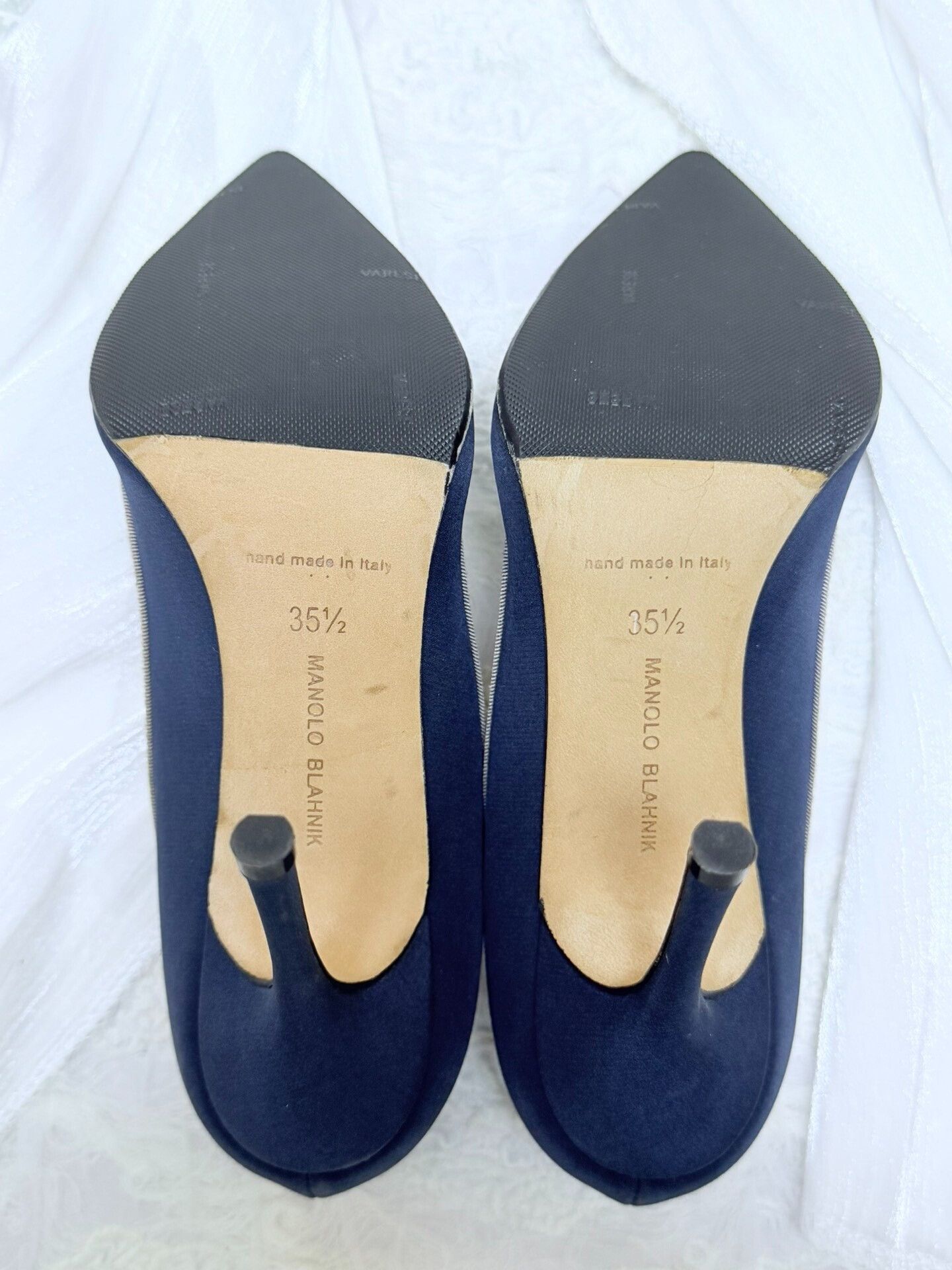 Manolo Blahnik Manolo Blahnik Blue Lowtop Sneakers us_5-5 Women Size US 5.5 / IT 35.5 - 6 Thumbnail