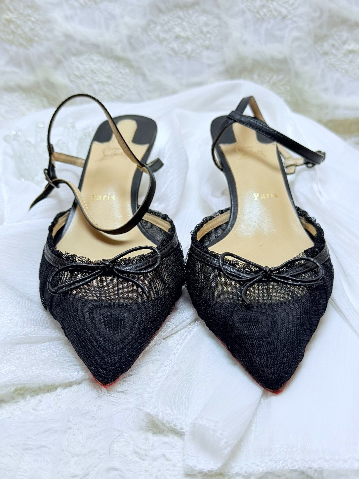 Christian Louboutin Christian Louboutin Black Sandals us_8 Women Size US 8 / IT 38 - 3 Thumbnail