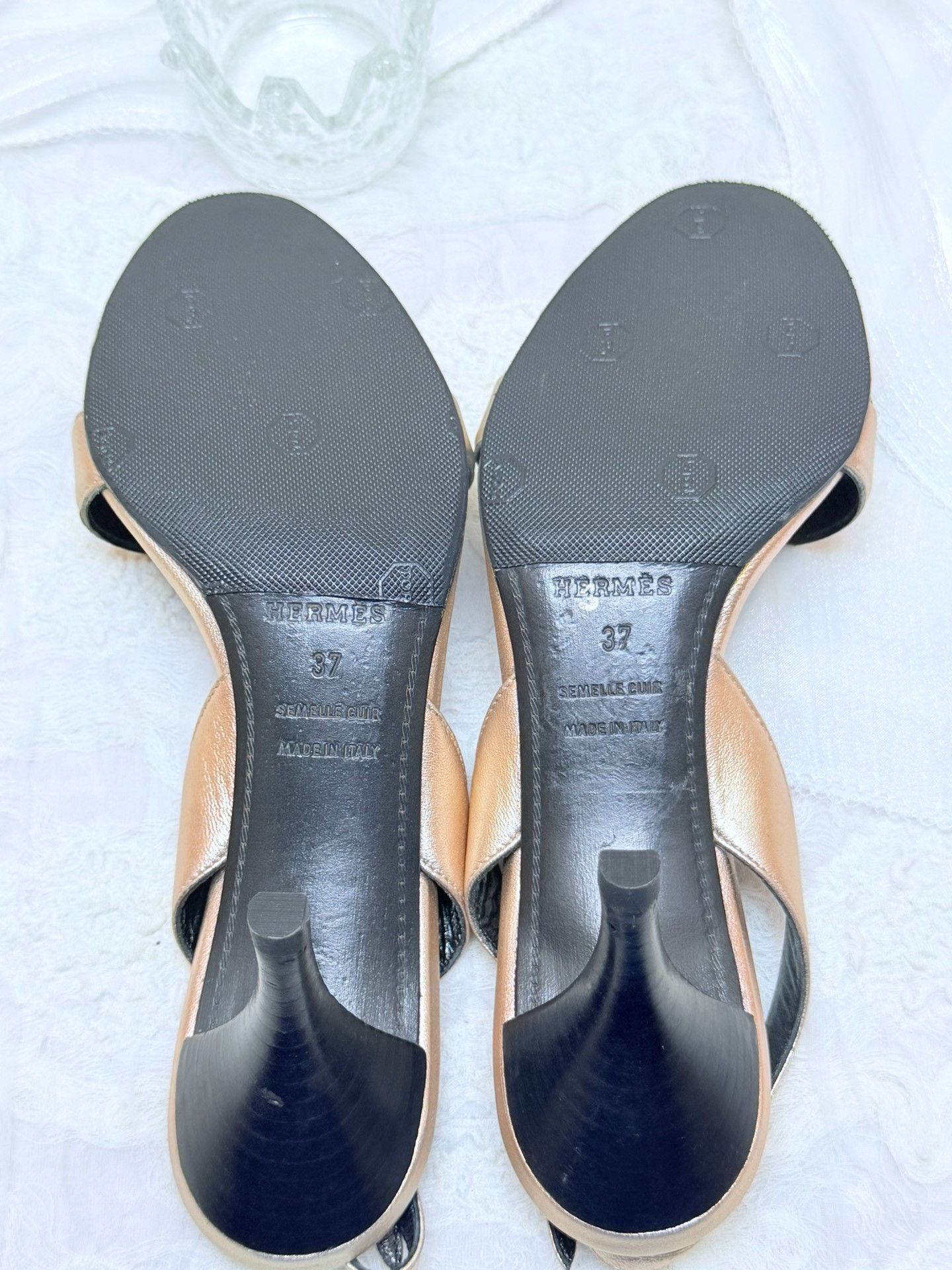 Hermes Hermes Pink Sandals us_7 Women Size US 7 / IT 37 - 7 Thumbnail