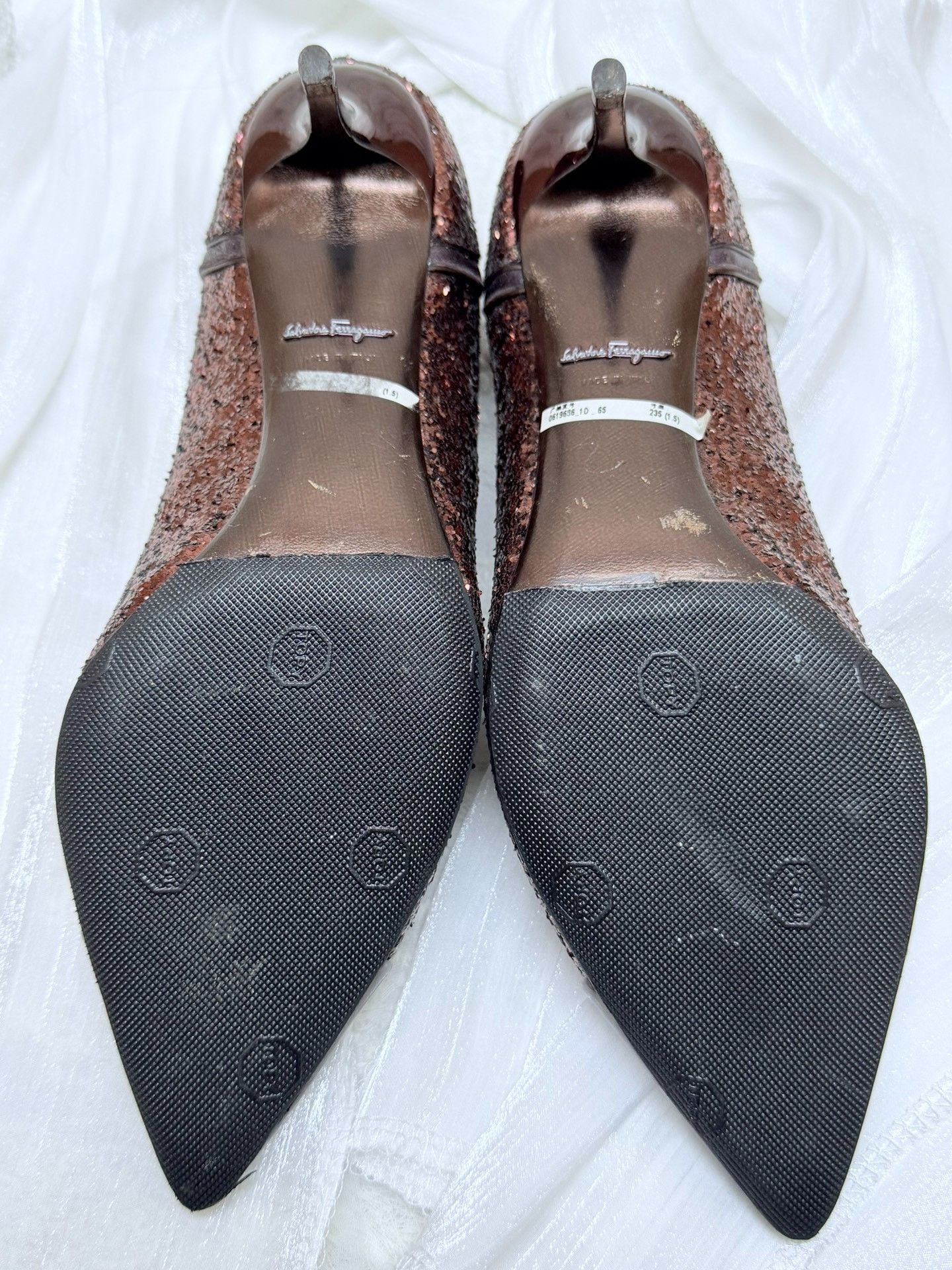 Salvatore Ferragamo Salvatore Ferragamo Patent Sandals us_7 Women Size US 7 / IT 37 - 5 Thumbnail