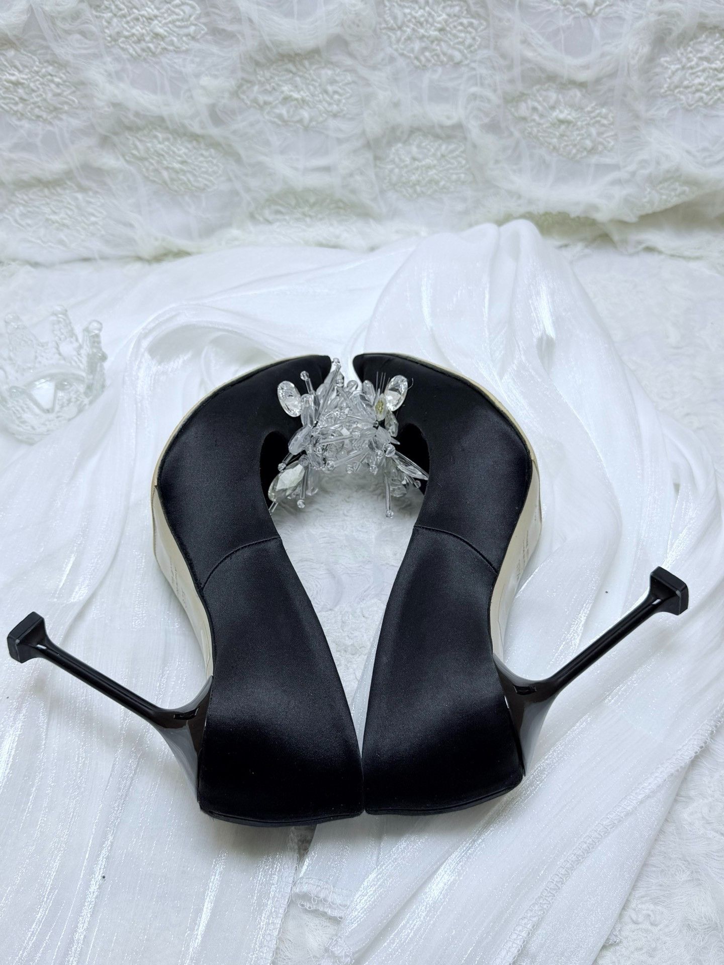 Miu Miu Miu Miu Clear Black Lowtop Sneakers us_7-5 Women Size US 7.5 / IT 37.5 - 5 Thumbnail