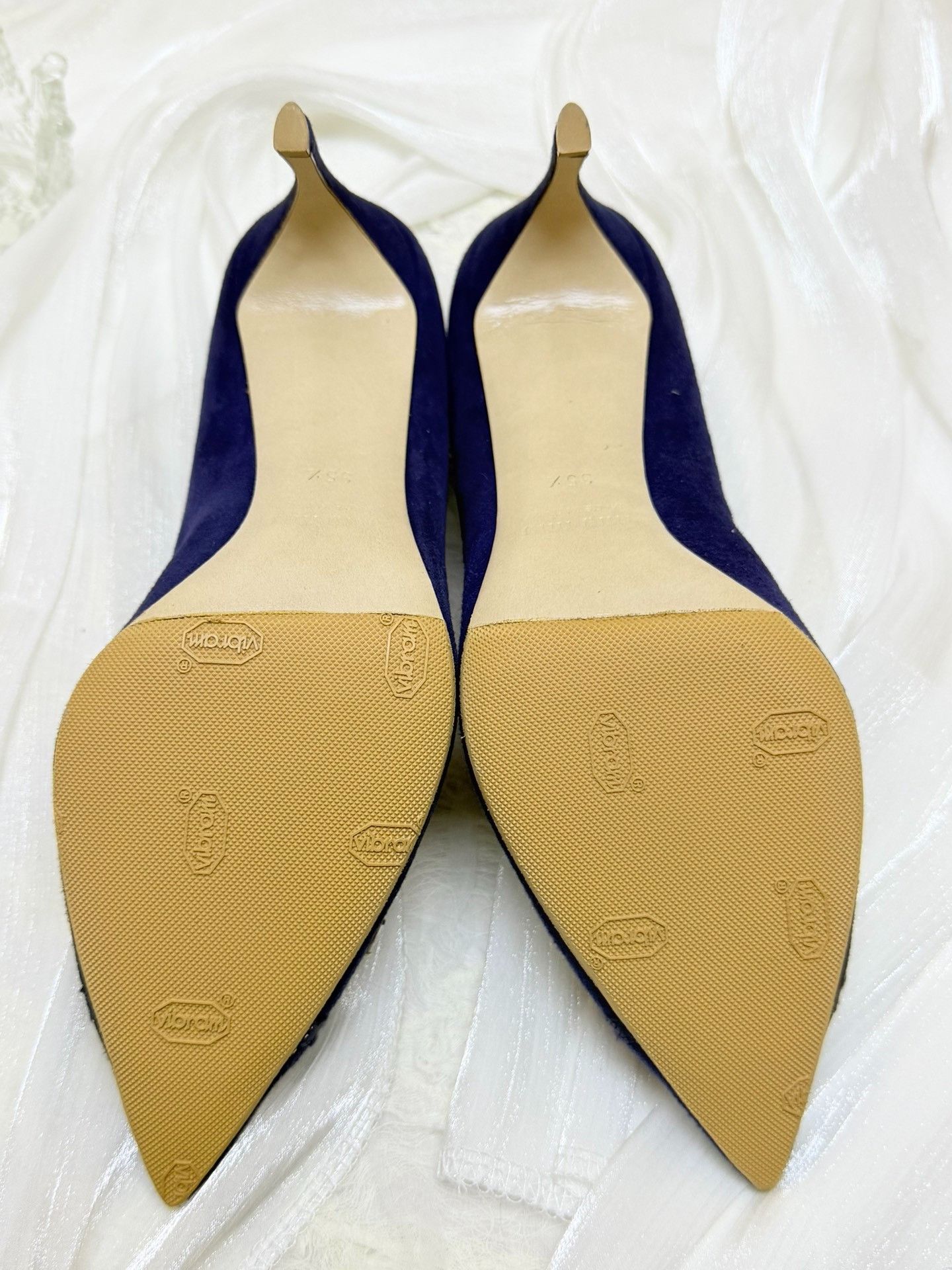 Miu Miu Miu Miu Suede Blue Lowtop Sneakers us_5-5 Women Size US 5.5 / IT 35.5 - 5 Thumbnail