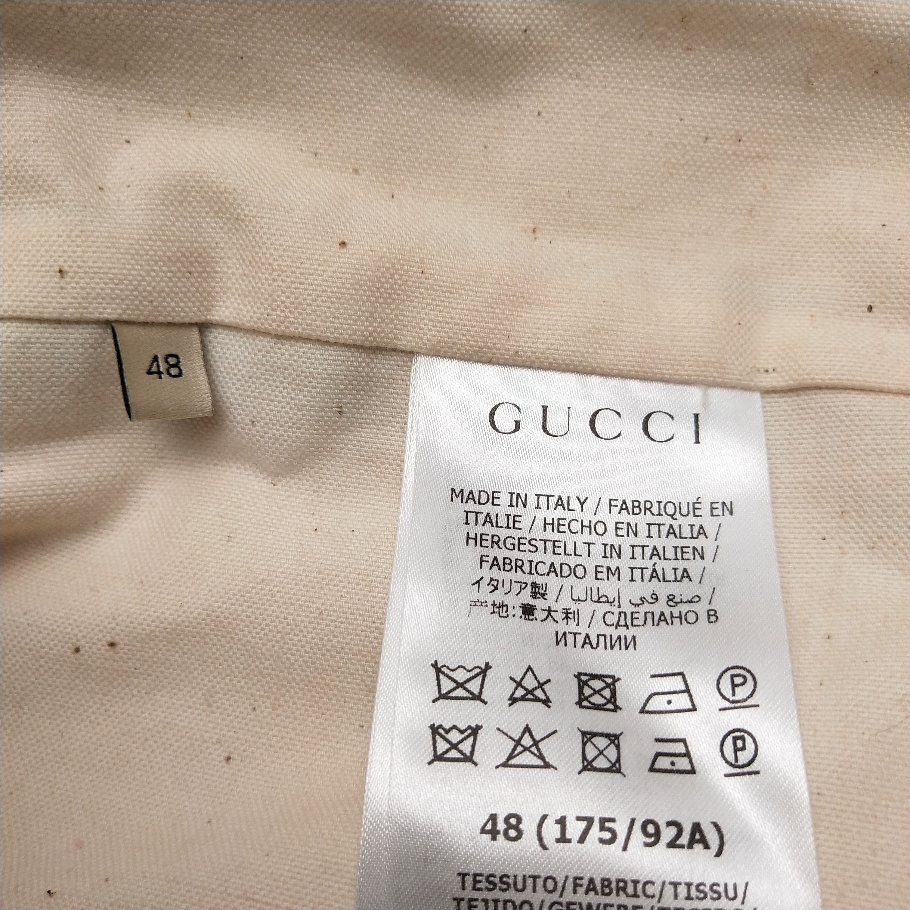 Gucci Gucci Apple Heart Logo Print Jacket Size 48 Size US M / EU 48-50 / 2 - 9 Thumbnail