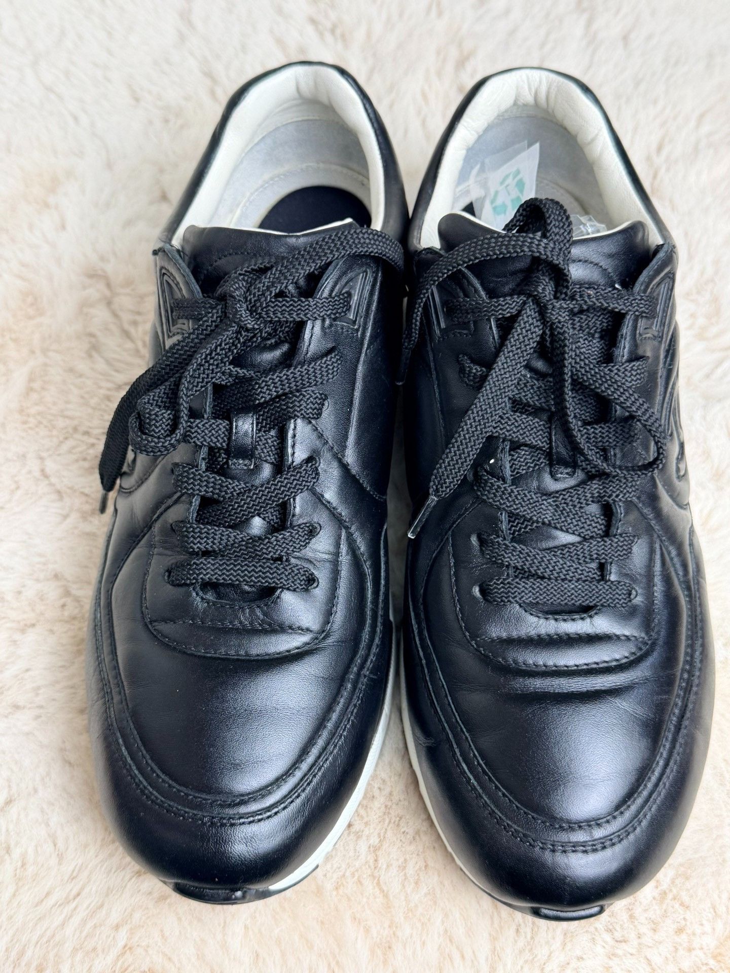 Chanel Chanel Black Lowtop Sneakers 8 Men Size US 8 / EU 41 - 3 Thumbnail