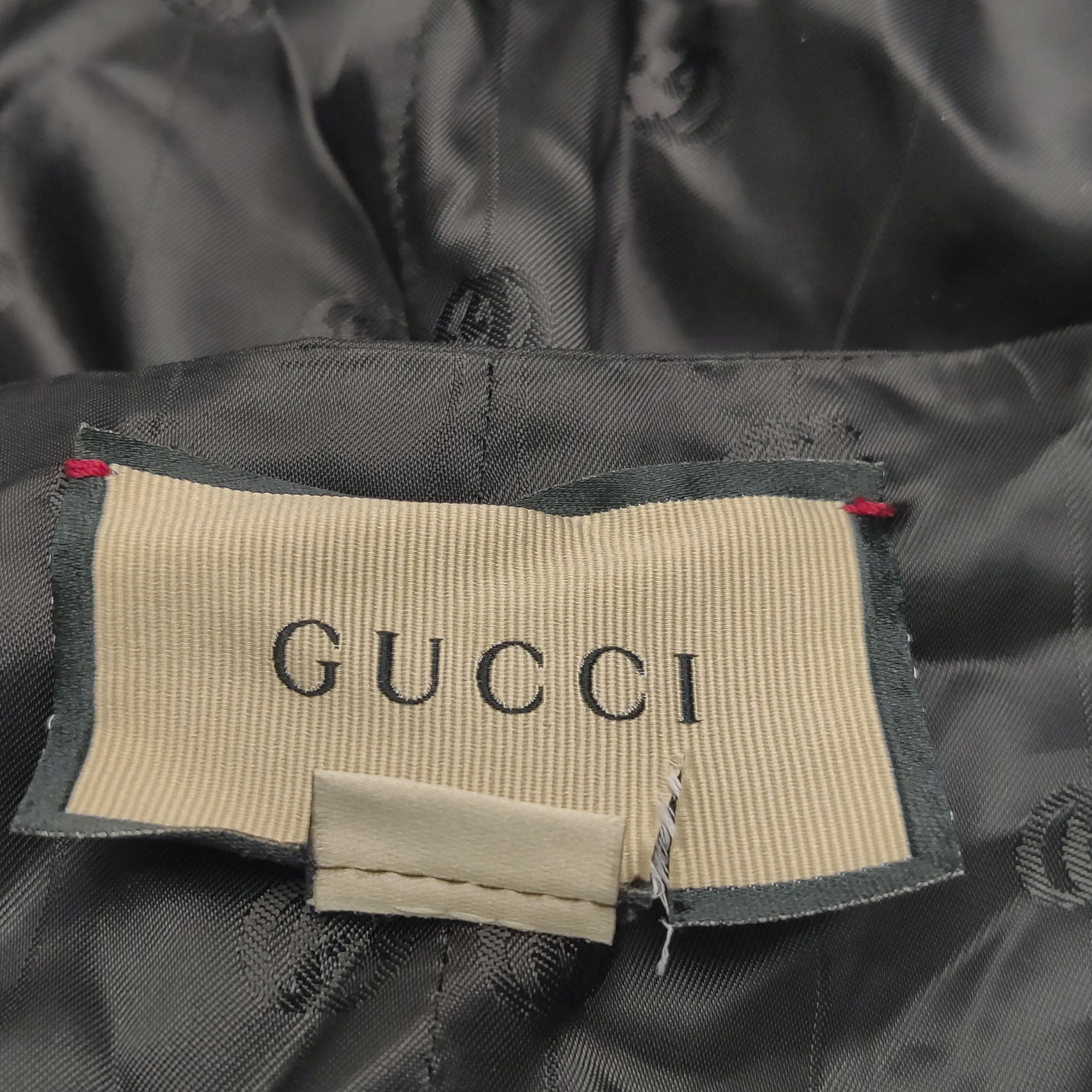 Gucci Gucci GG Logo Silk Blend Tailored Vest 38R Size 38R - 10 Thumbnail