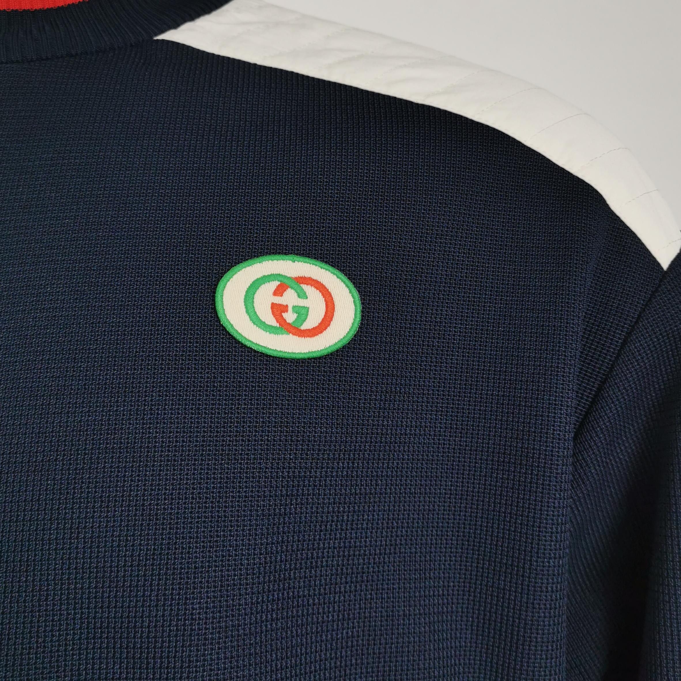 Gucci Gucci Colorblock Interlocking G Zip Jacket XL Size US XL / EU 56 / 4 - 3 Thumbnail