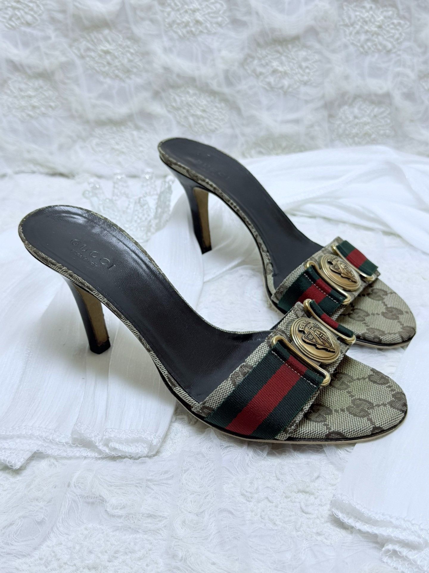 Gucci Gucci Sandals us_5-5 Women Size US 5.5 / IT 35.5 - 3 Thumbnail
