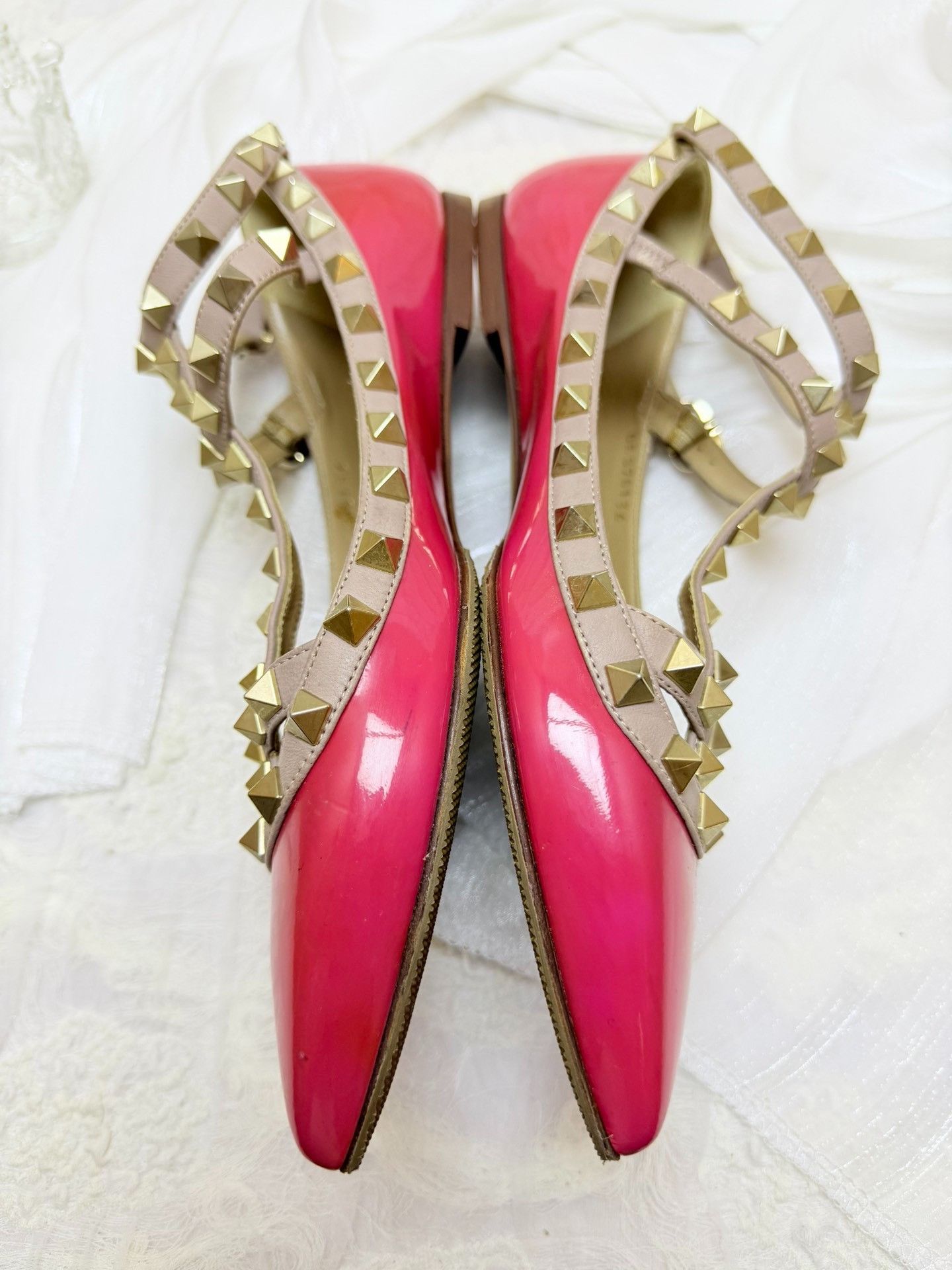 Valentino Valentino Patent Pink Lowtop Sneakers us_6 Women Size US 6 / IT 36 - 7 Thumbnail