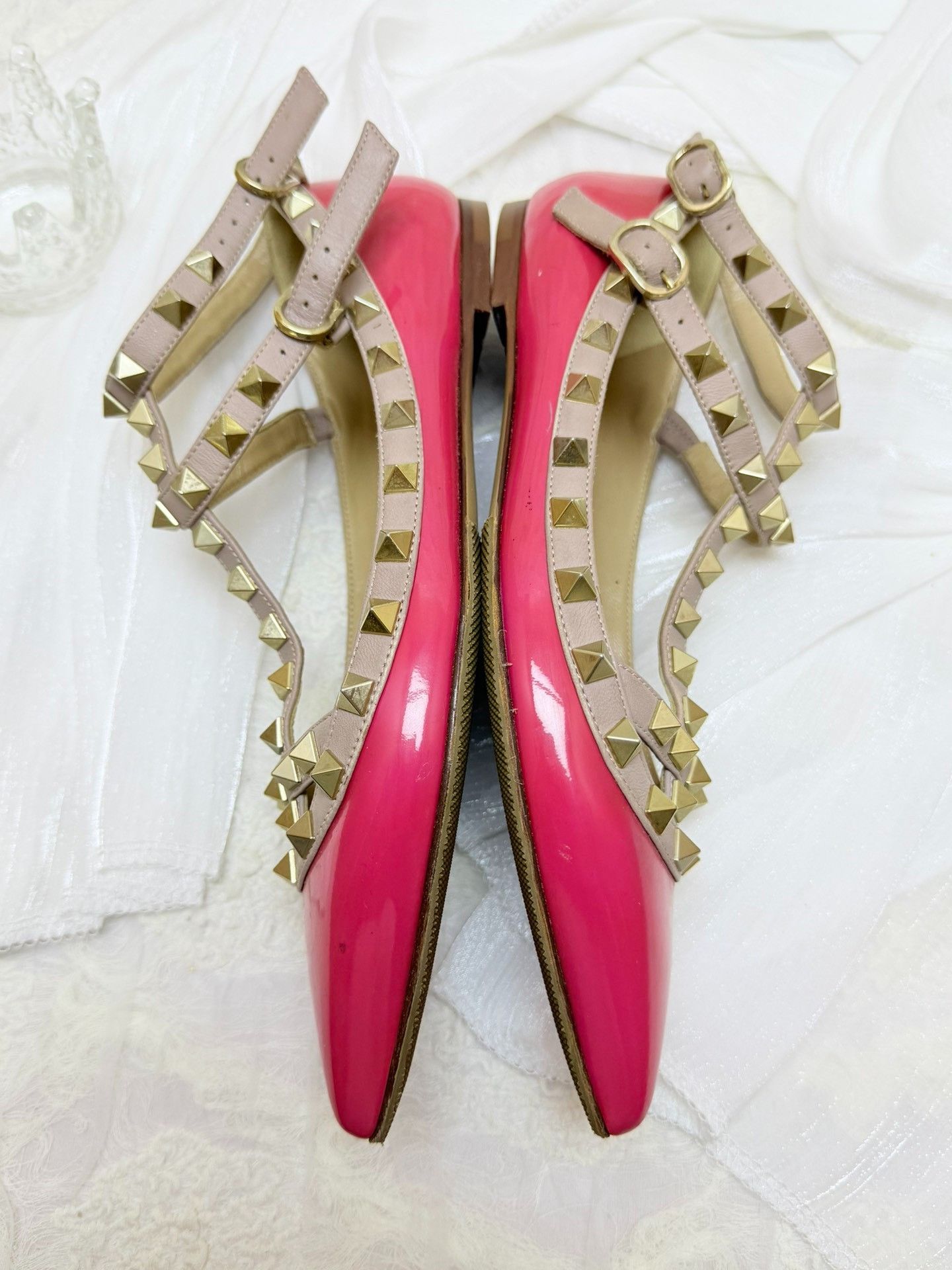 Valentino Valentino Patent Pink Lowtop Sneakers us_6 Women Size US 6 / IT 36 - 6 Thumbnail