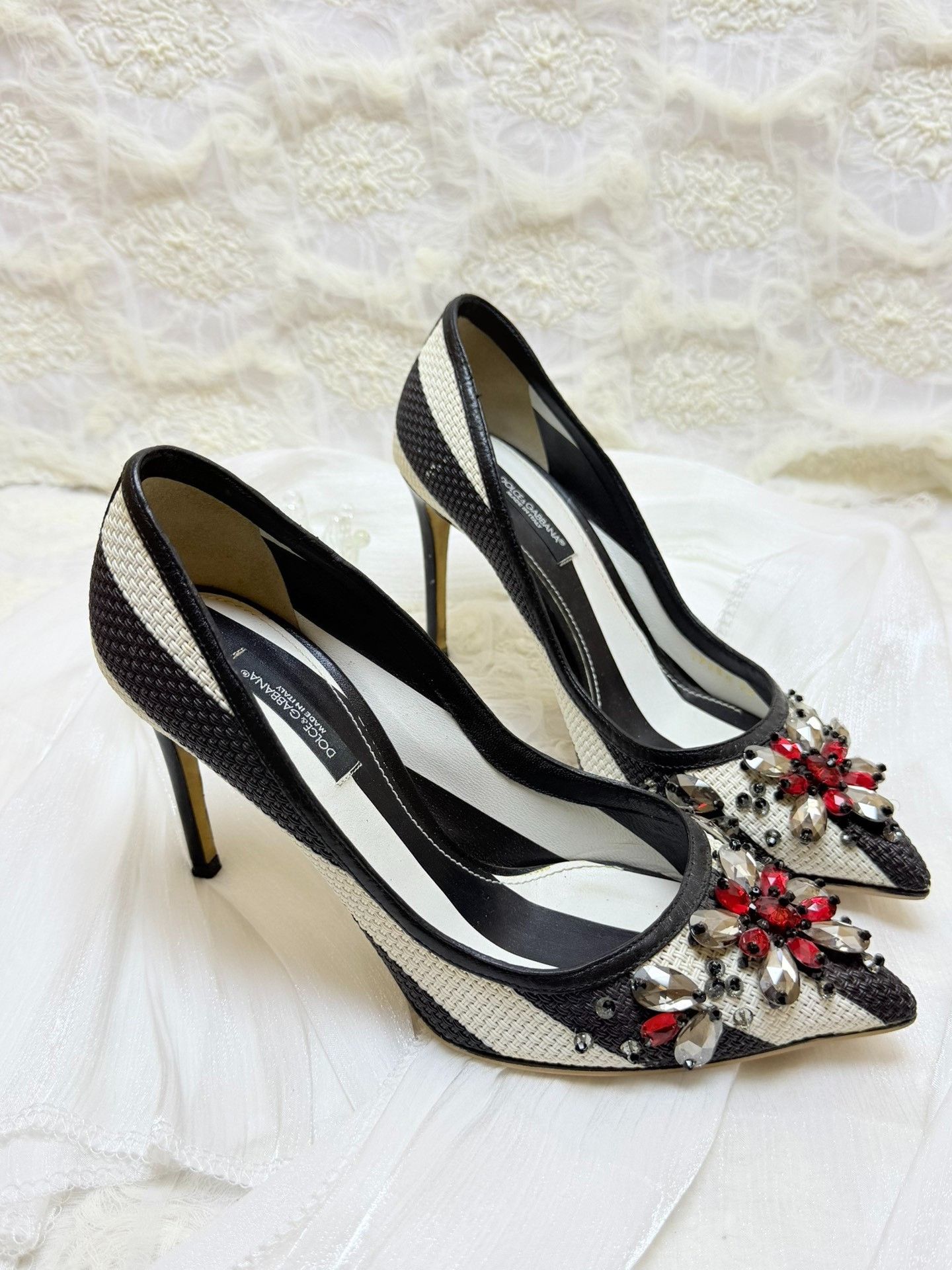 Dolce & Gabbana Dolce & Gabbana Black Lowtop Sneakers us_6 Women Size US 6 / IT 36 - 2 Thumbnail