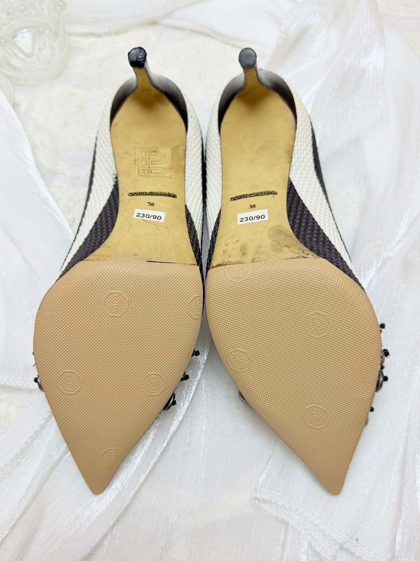 Dolce & Gabbana Dolce & Gabbana Black Lowtop Sneakers us_6 Women Size US 6 / IT 36 - 5 Thumbnail
