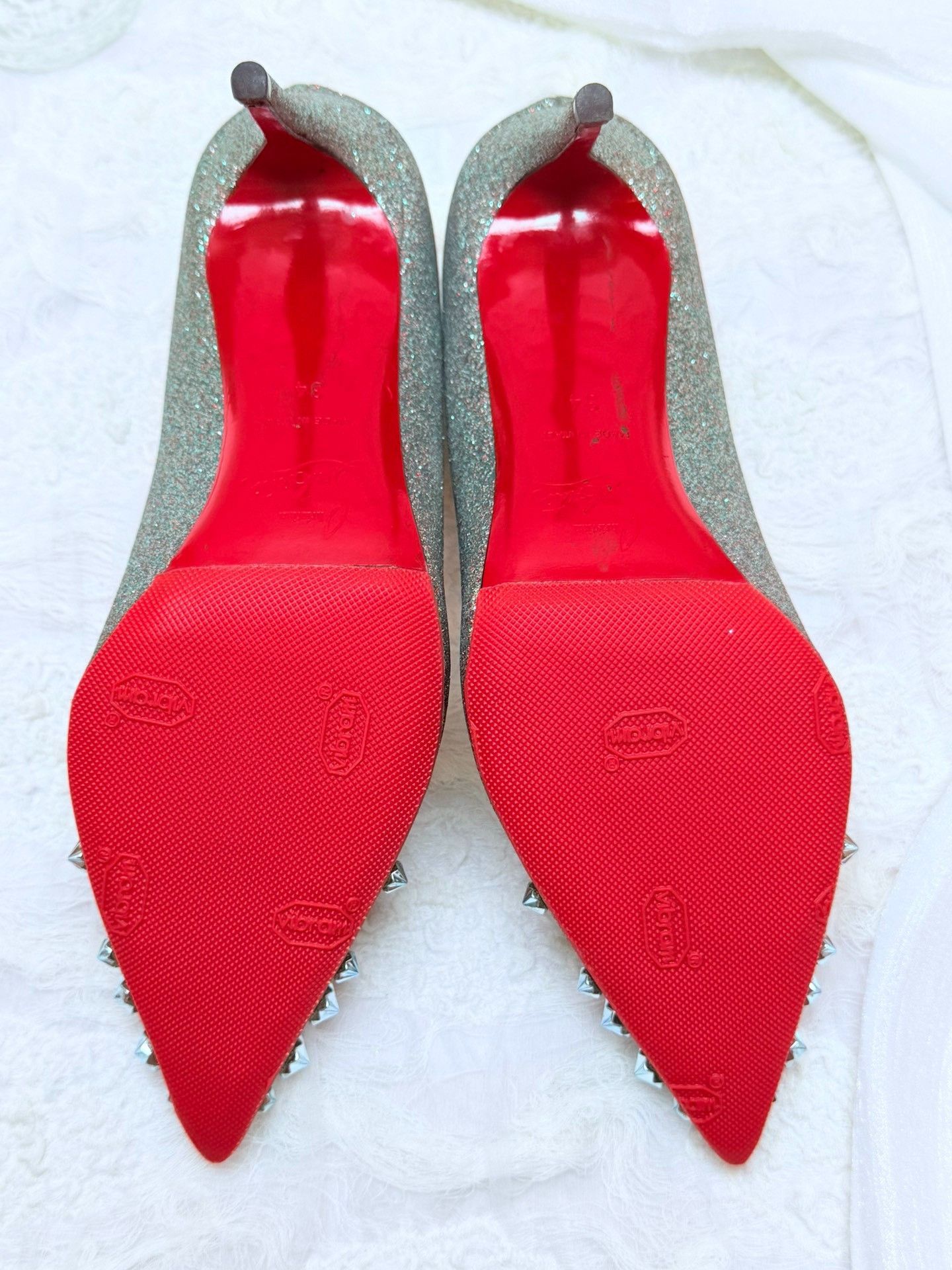 Christian Louboutin Christian Louboutin Multi Lowtop Sneakers us_7-5 Women Size US 7.5 / IT 37.5 - 5 Thumbnail
