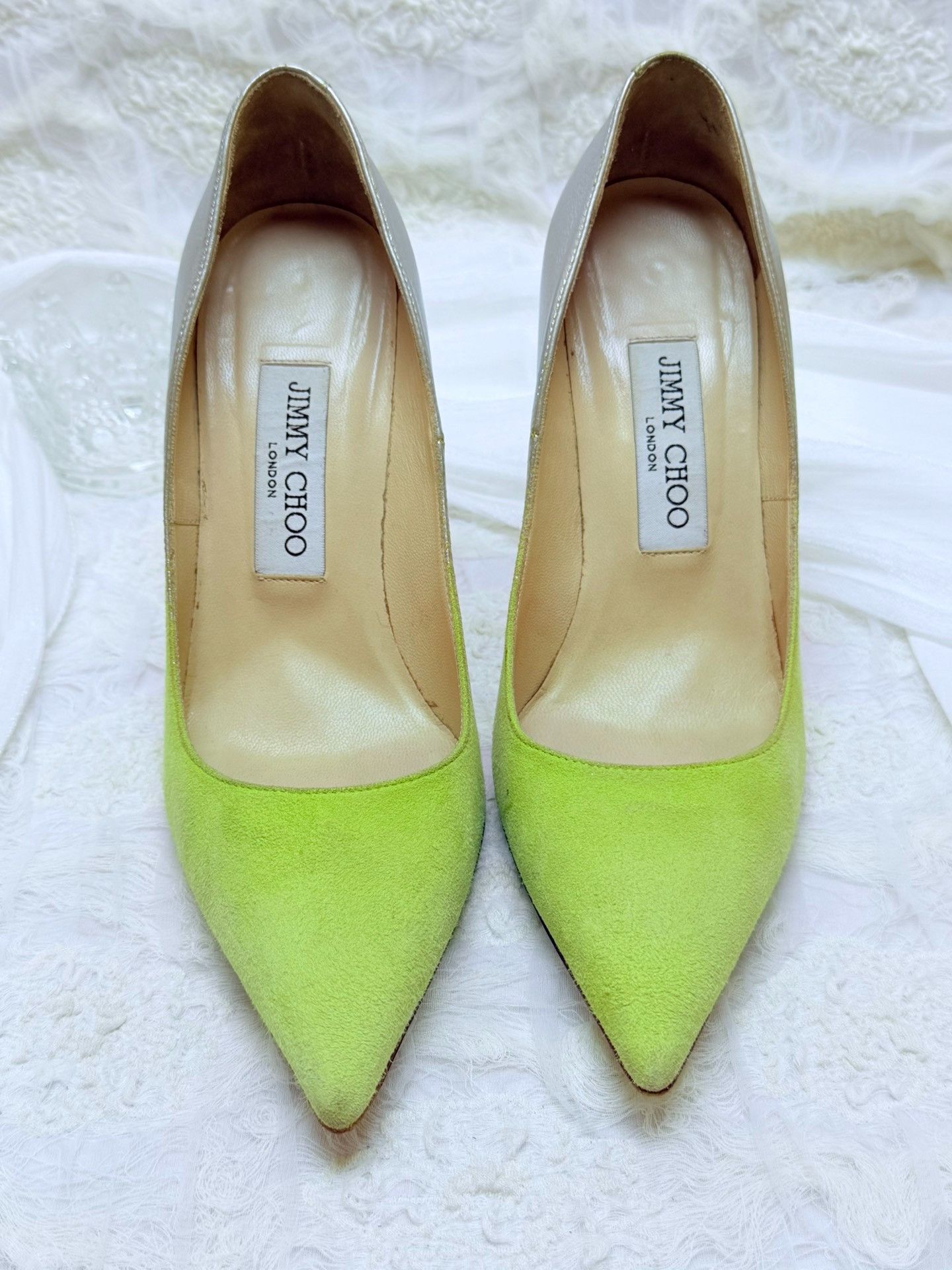 Jimmy Choo Jimmy Choo Yellow Lowtop Sneakers us_6 Women Size US 6 / IT 36 - 3 Thumbnail