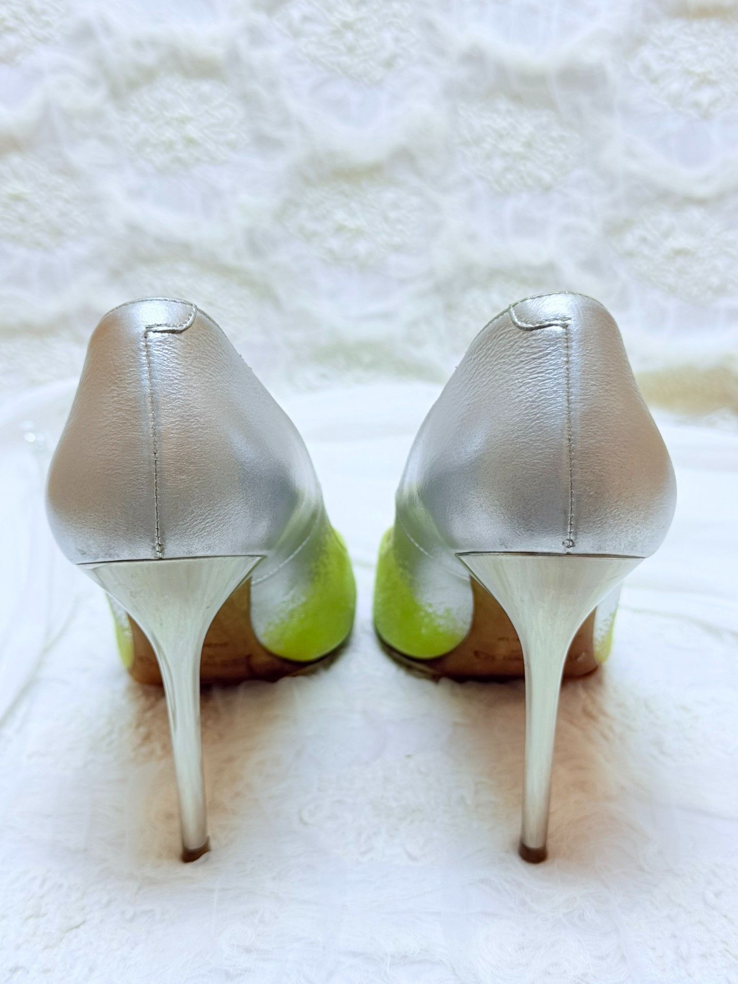 Jimmy Choo Jimmy Choo Yellow Lowtop Sneakers us_6 Women Size US 6 / IT 36 - 4 Thumbnail