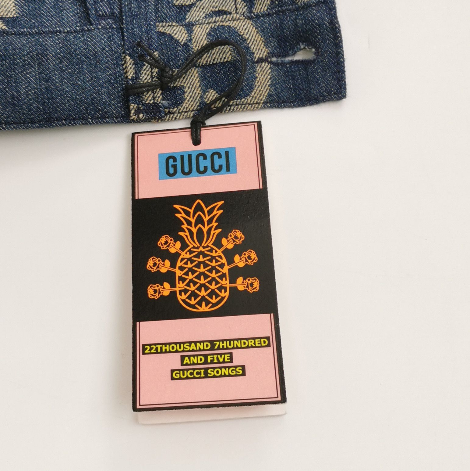 Gucci Gucci GG Monogram Denim Shorts 33 Size US 33 - 4 Thumbnail