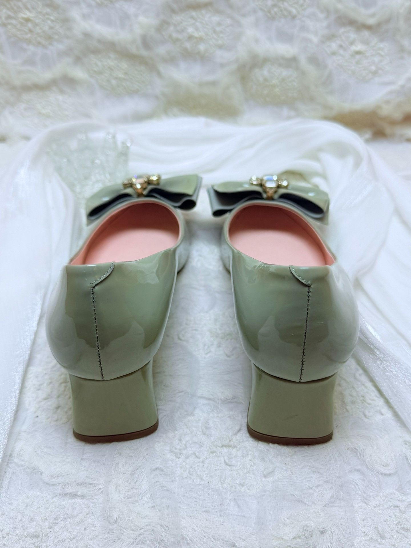 Roger Vivier Roger Vivier Retro Blue Lowtop Sneakers us_5-5 Women Size US 5.5 / IT 35.5 - 4 Thumbnail