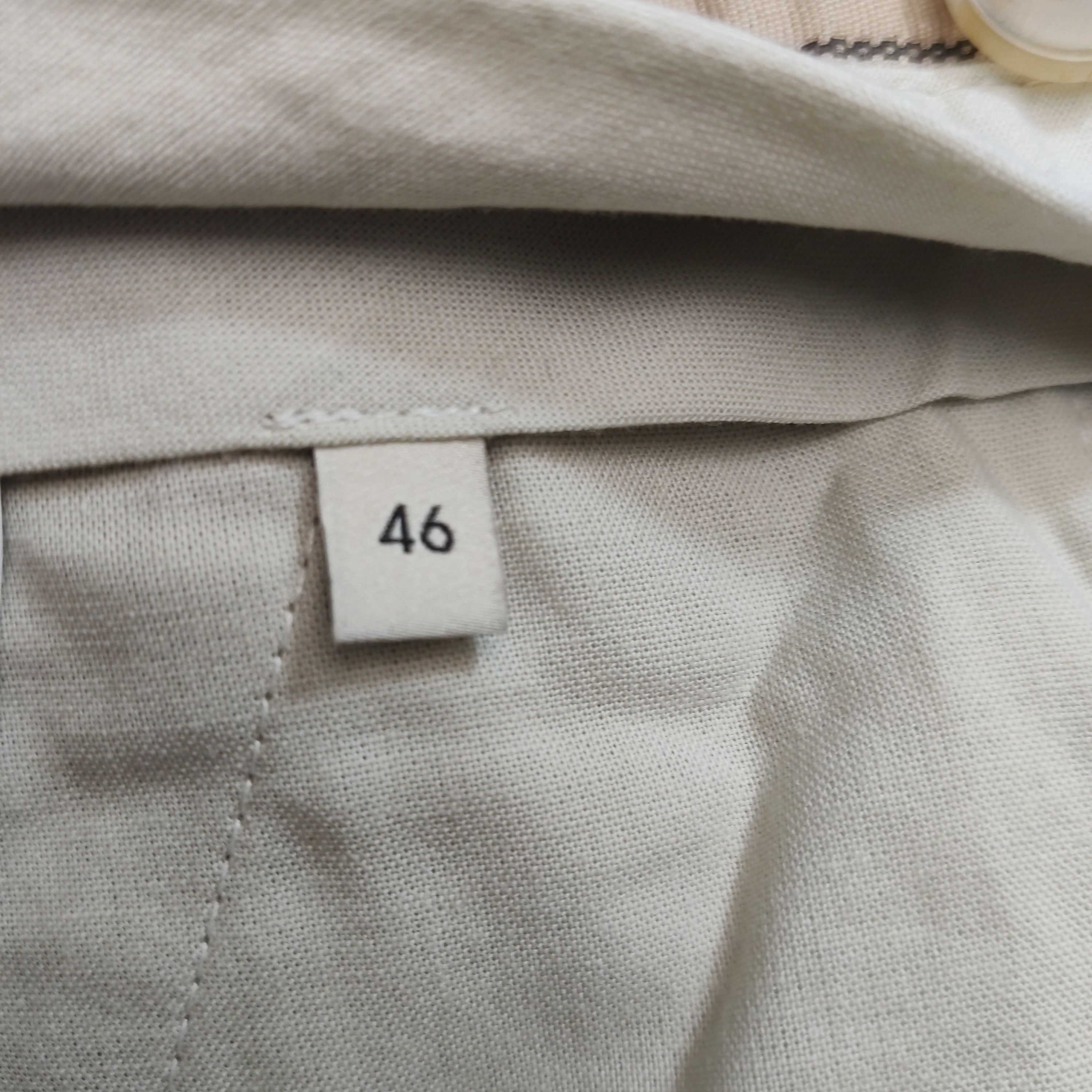 Gucci Gucci Beige Cotton Logo Casual Pants 30 Size US 30 / EU 46 - 8 Thumbnail