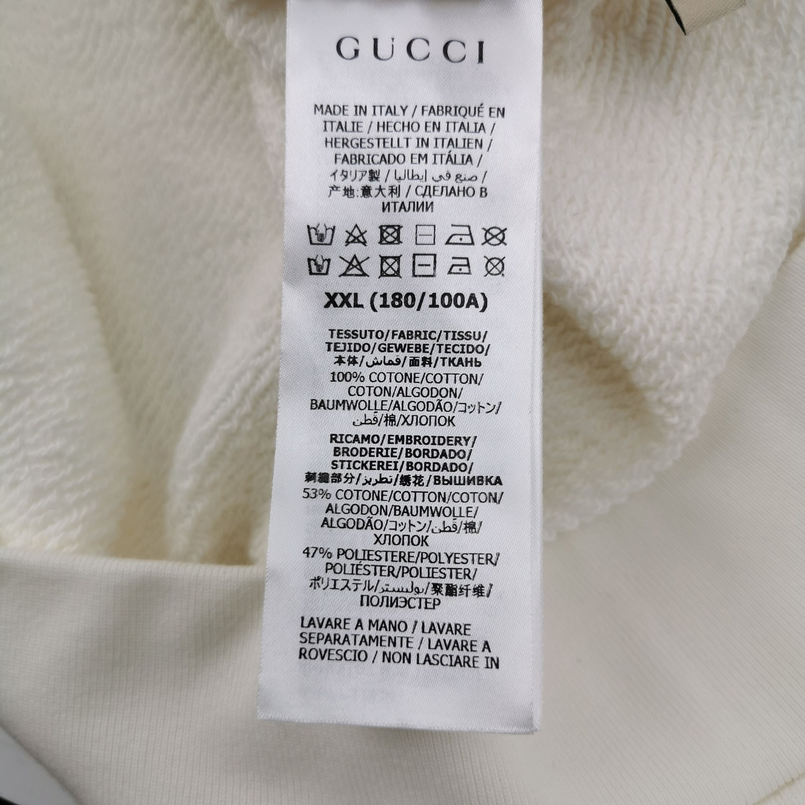 Gucci Gucci Apple Heart Logo Sweatshirt XXL Size US XXL / EU 58 / 5 - 7 Thumbnail